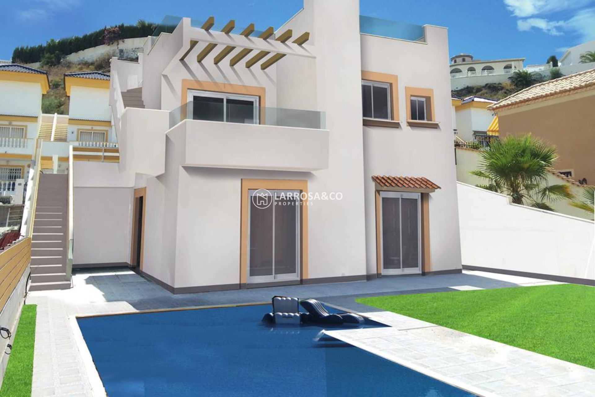 new-built-villa-rojales-golf-facade-new-villa-on2103