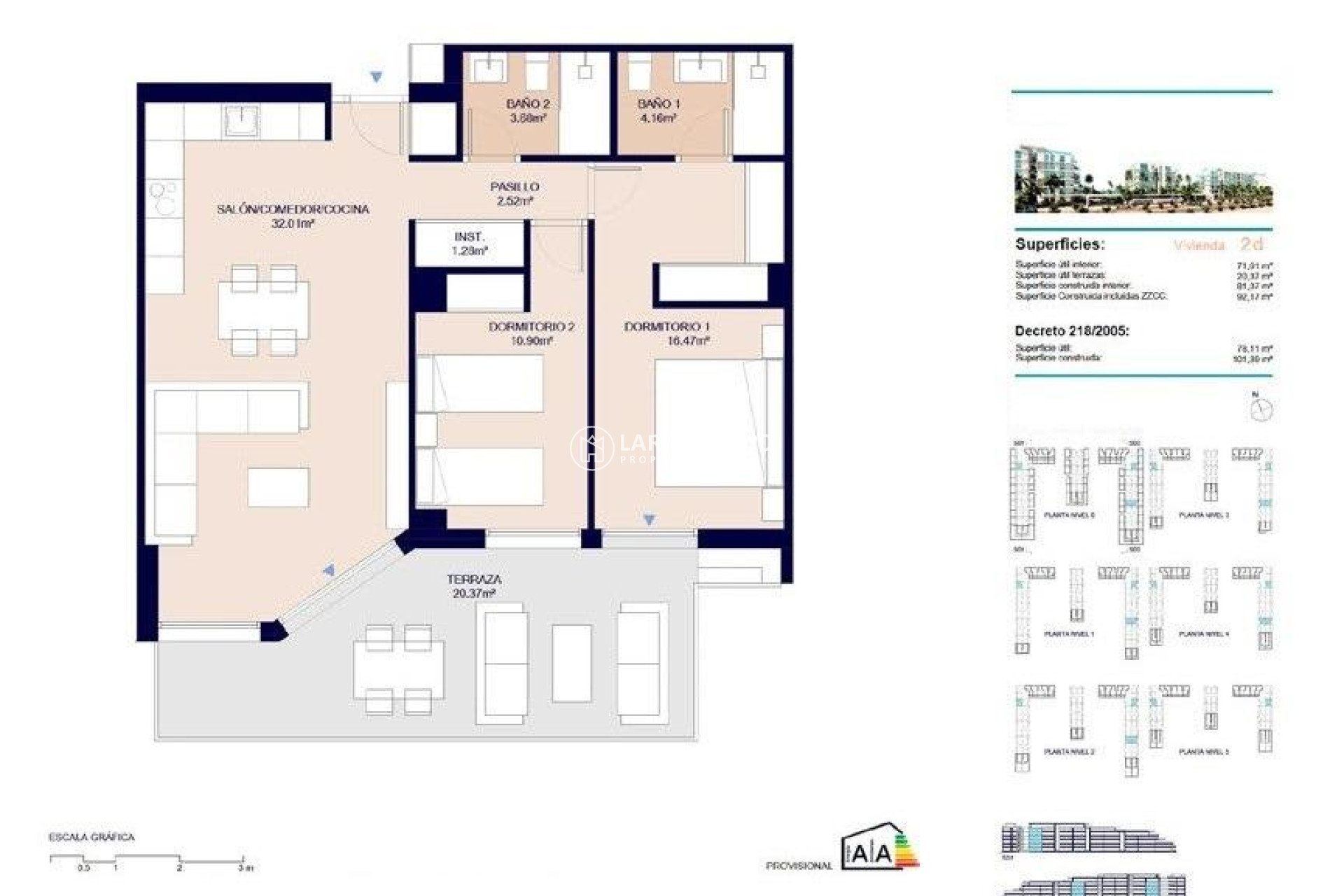 Nieuwbouw Woningen - Apartment - Almerimar - 1ª Linea De Playa