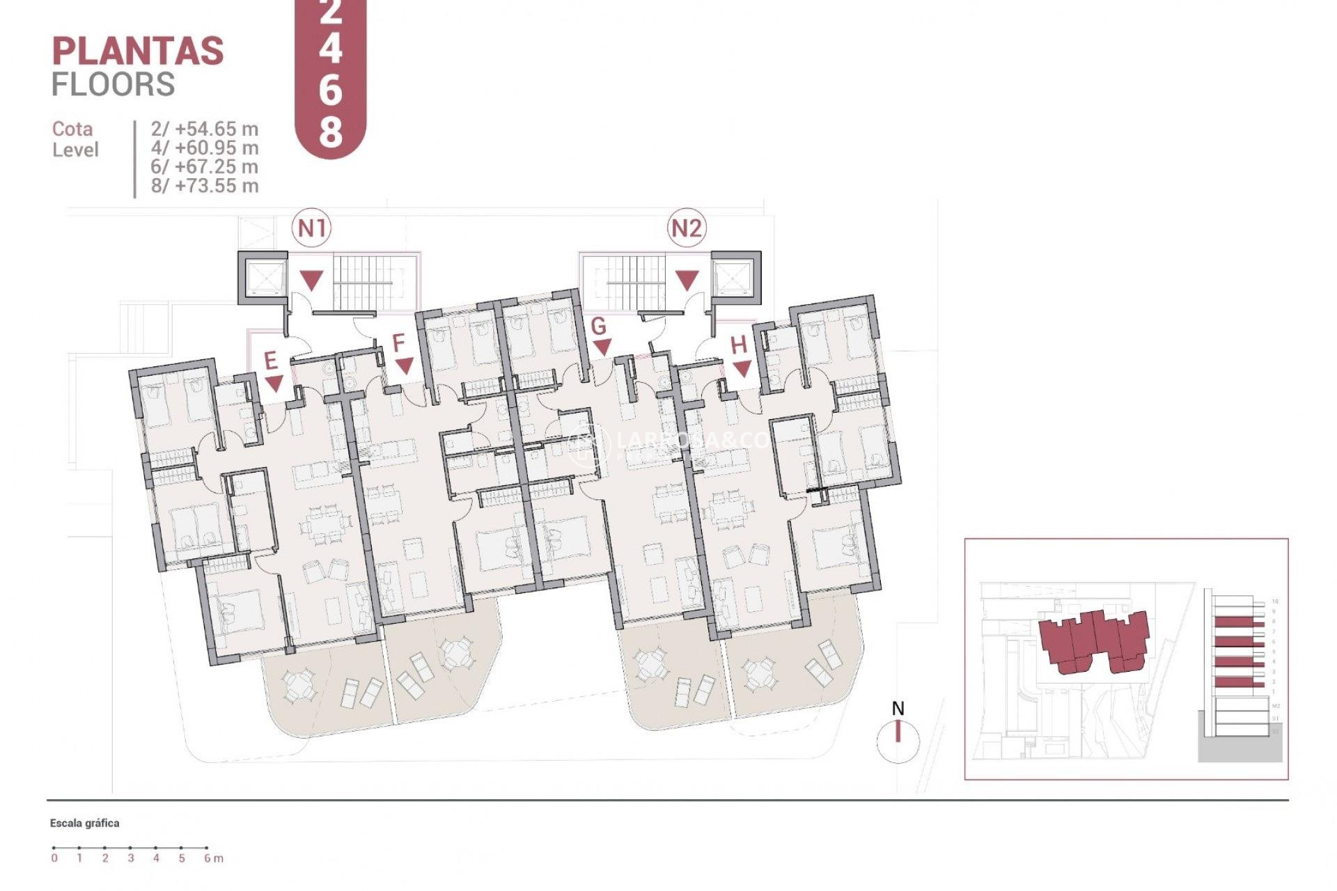 Nieuwbouw Woningen - Apartment - Calpe - Manzanera