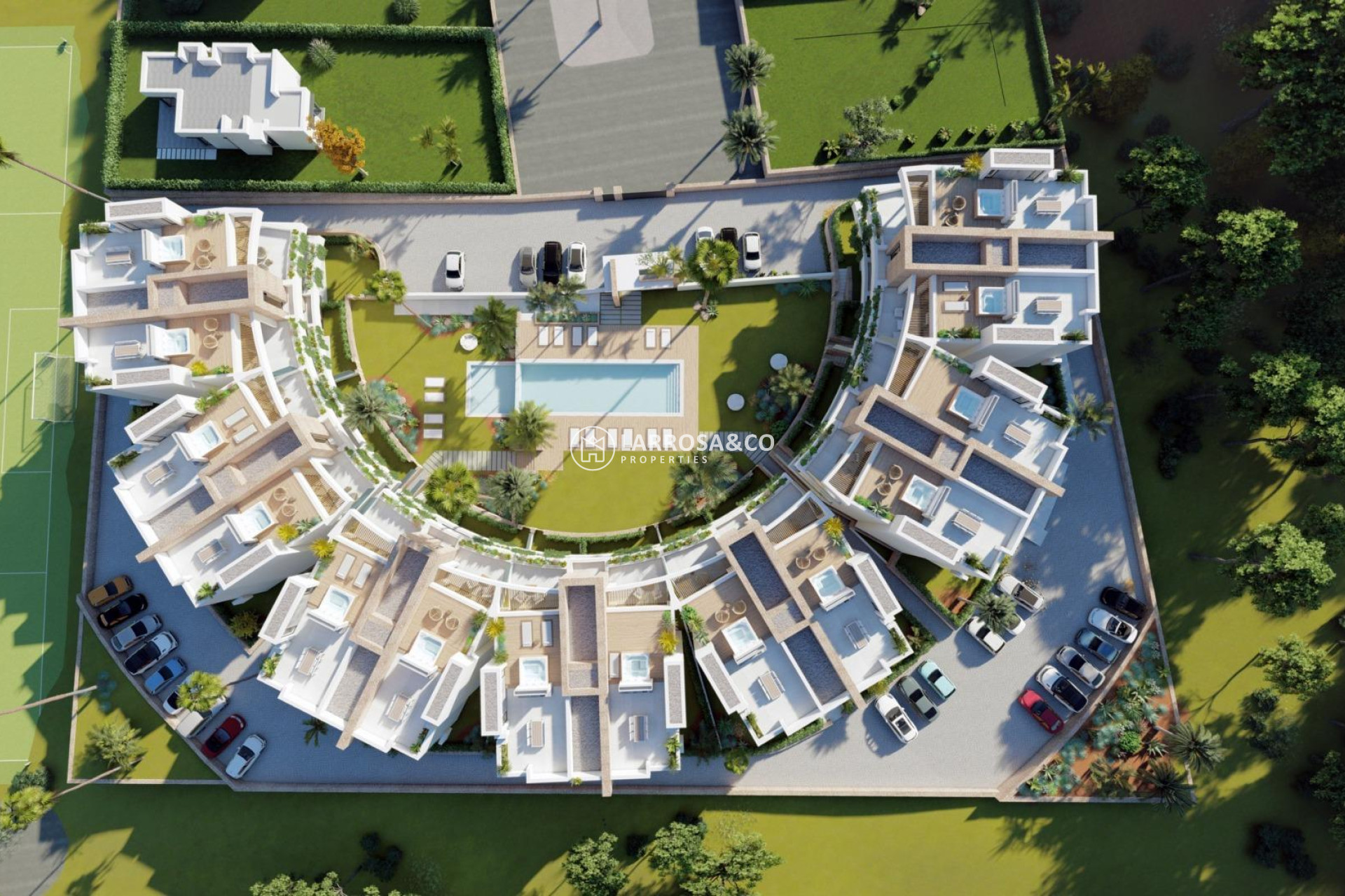 Nieuwbouw Woningen - Apartment - La Manga Club - Las Orquídeas