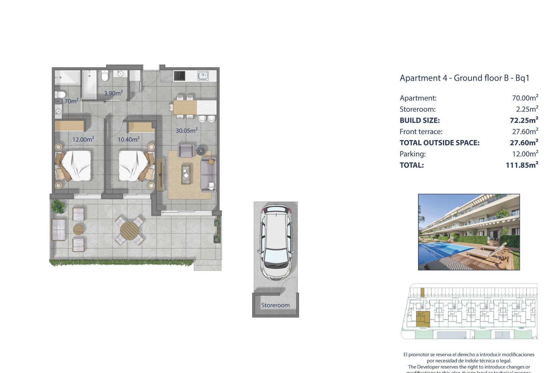 Nieuwbouw Woningen - Apartment - Los Alcázares - Los Narejos