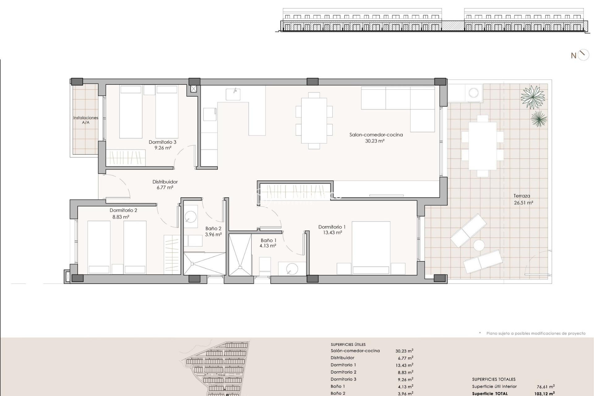 Nieuwbouw Woningen - Apartment - Pulpi - Aguilón Golf