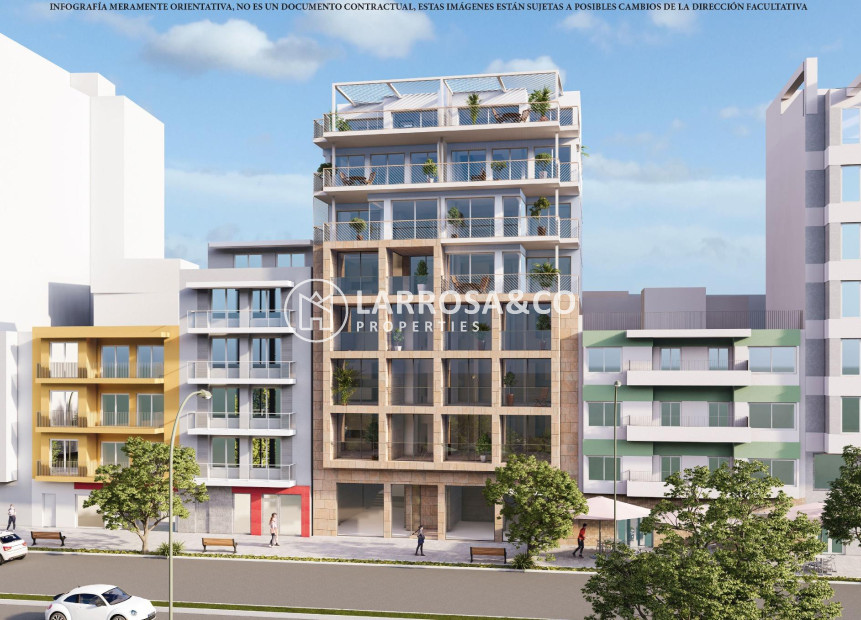 Nieuwbouw Woningen - Apartment - Villajoyosa - Pueblo