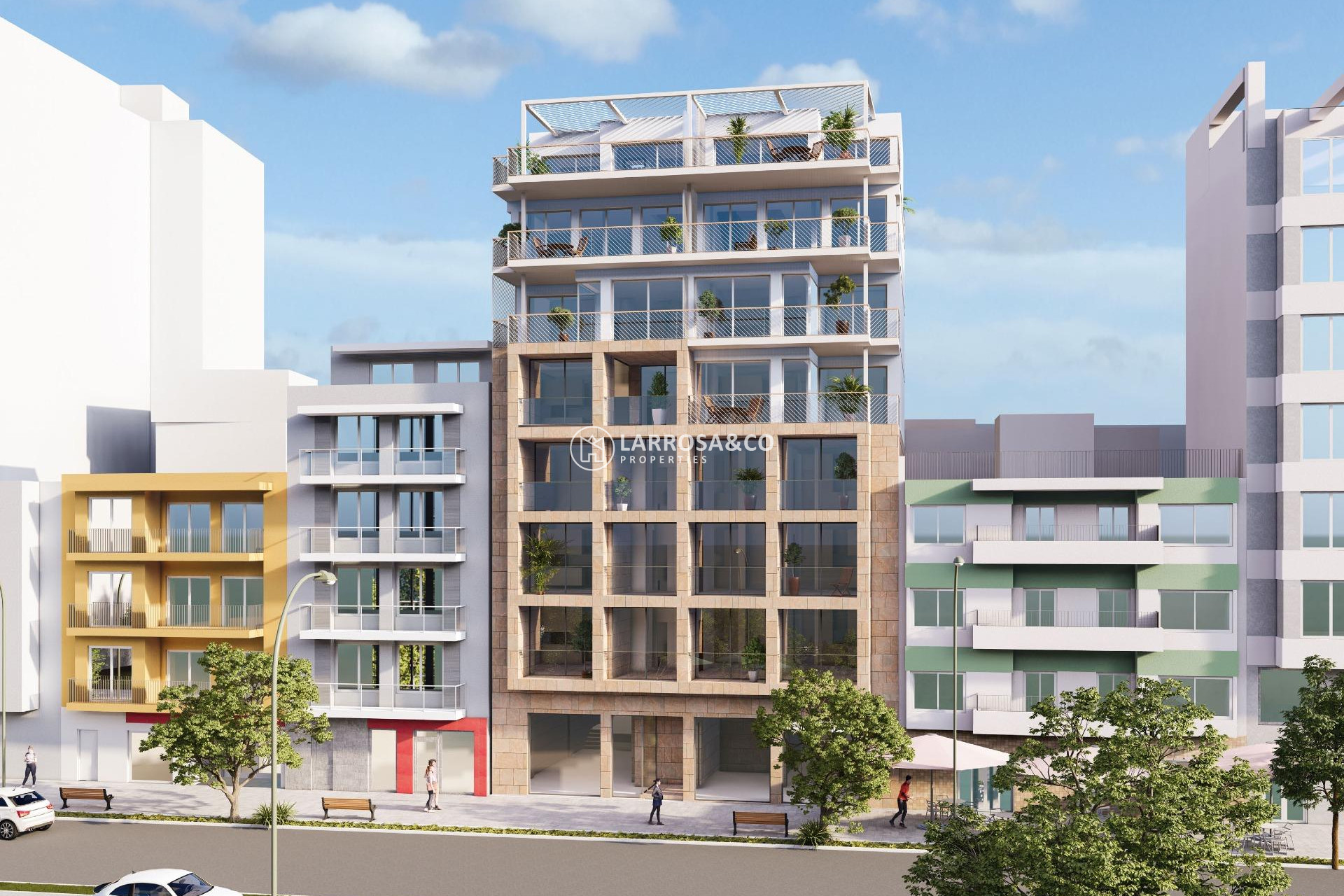 Nieuwbouw Woningen - Apartment - Villajoyosa - Pueblo