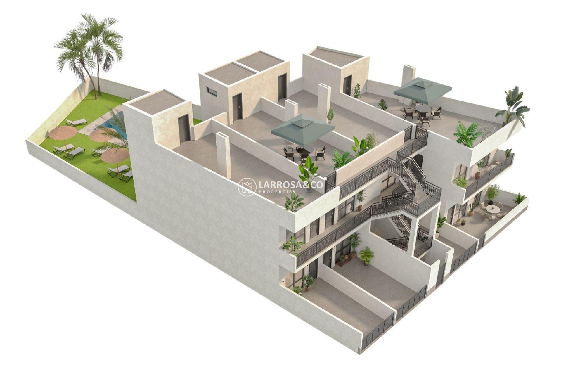 Nieuwbouw Woningen - Bungalow - Hondon de las Nieves - La Canalosa