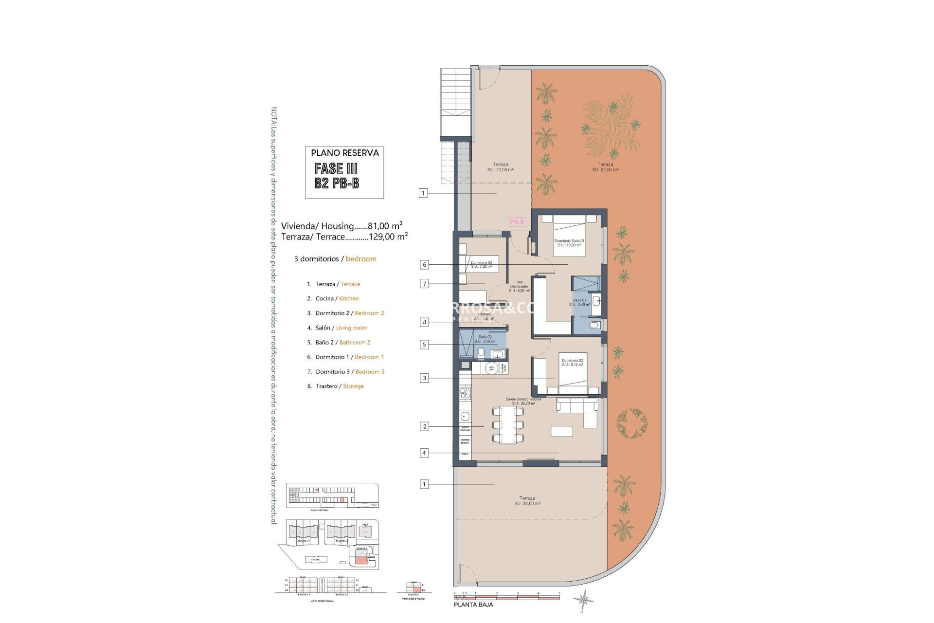 Nieuwbouw Woningen - Bungalow - Los Alcázares - La Serena Golf
