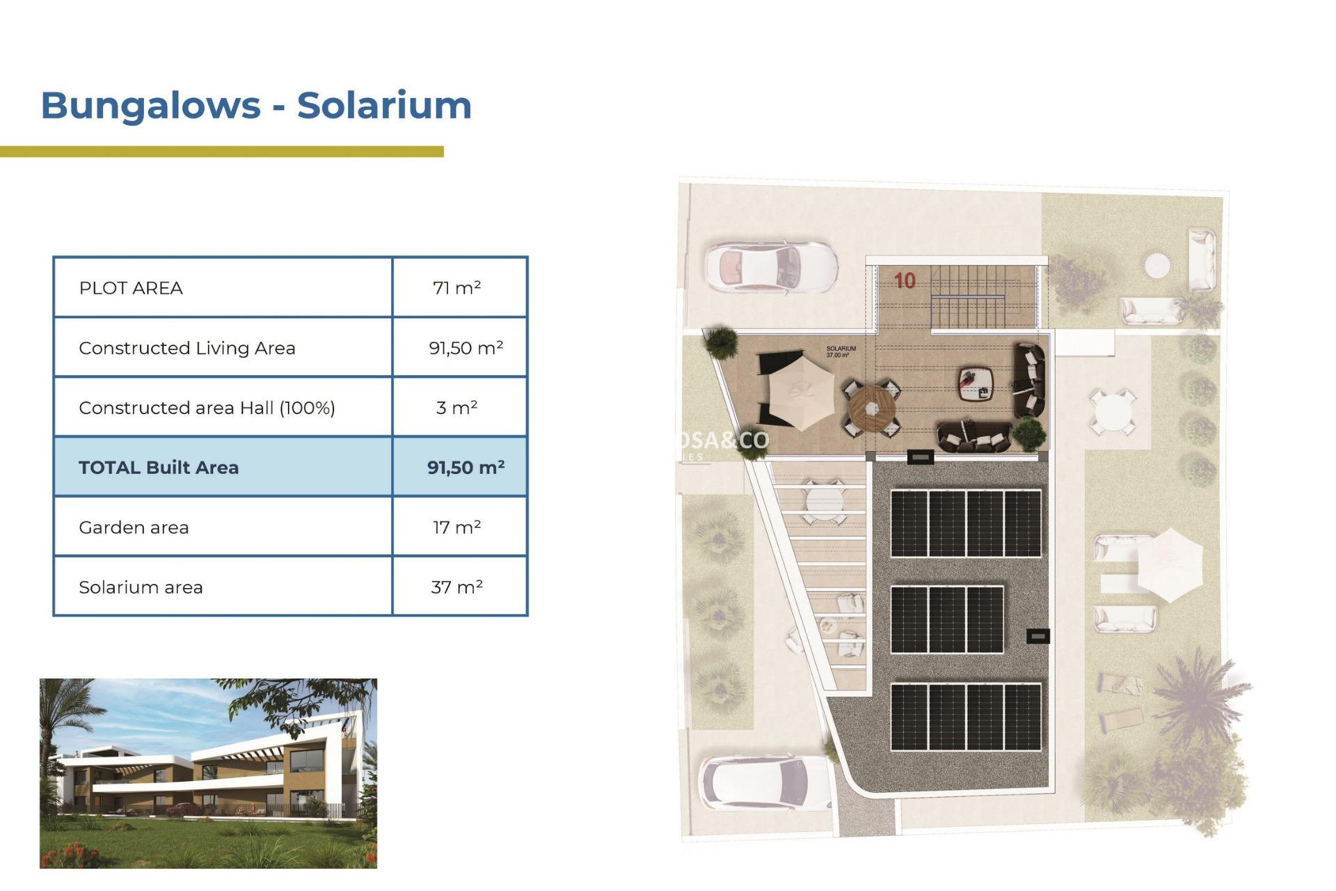 Nieuwbouw Woningen - Bungalow - Orihuela costa - La Ciñuelica