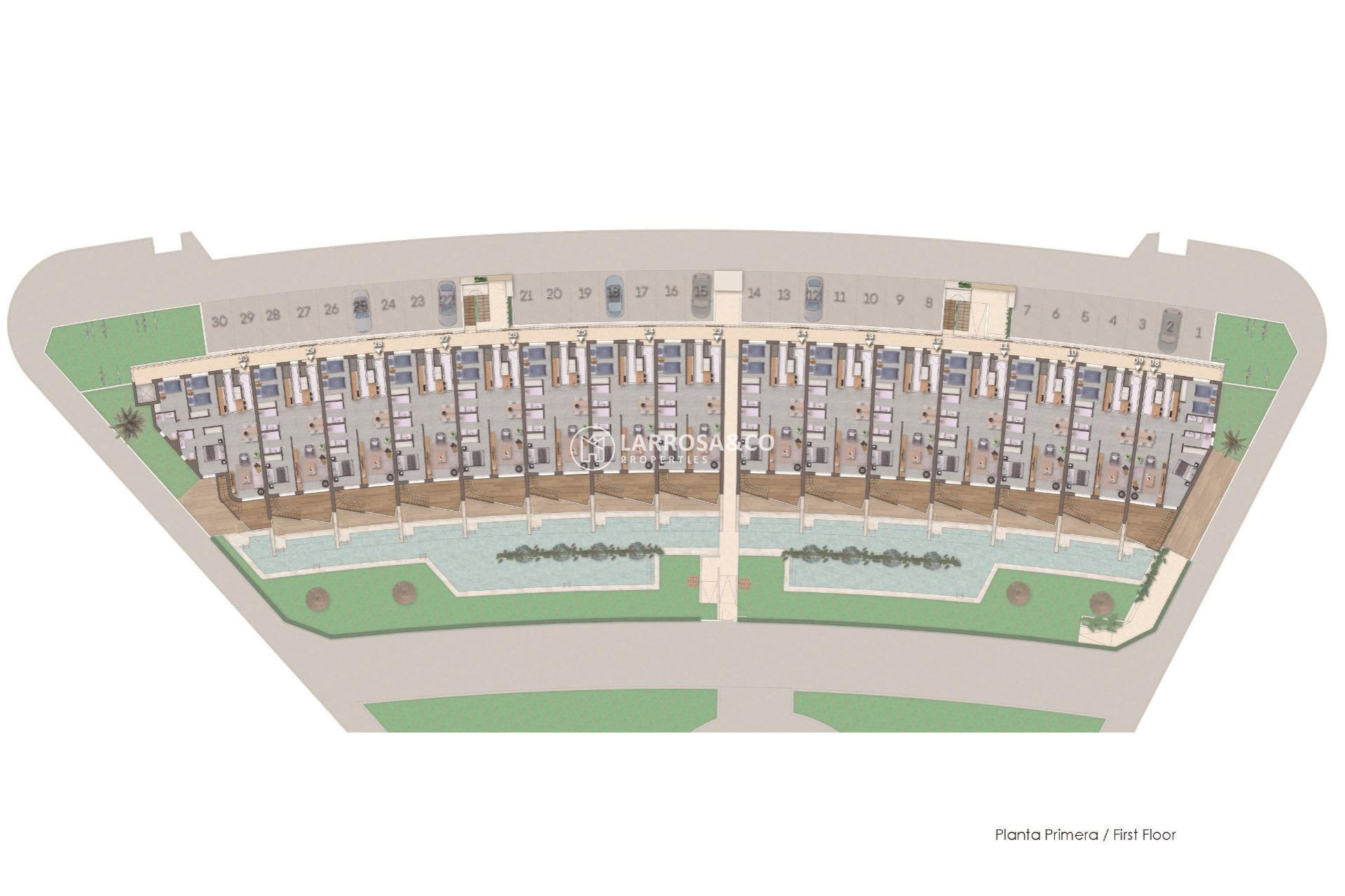 Nieuwbouw Woningen - Bungalow - Pilar de la Horadada - pueblo