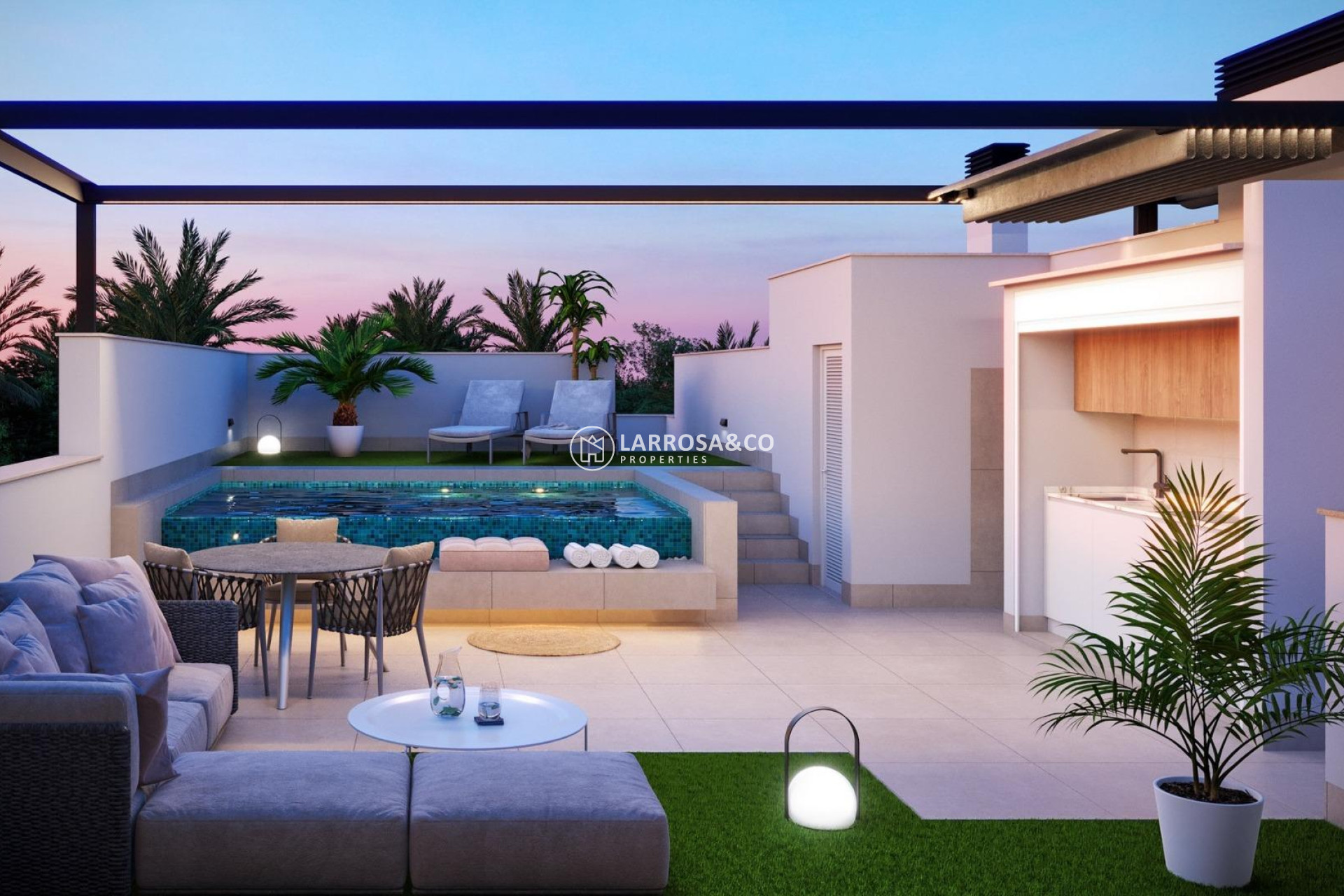 Nieuwbouw Woningen - Bungalow - Pilar de la Horadada - pueblo