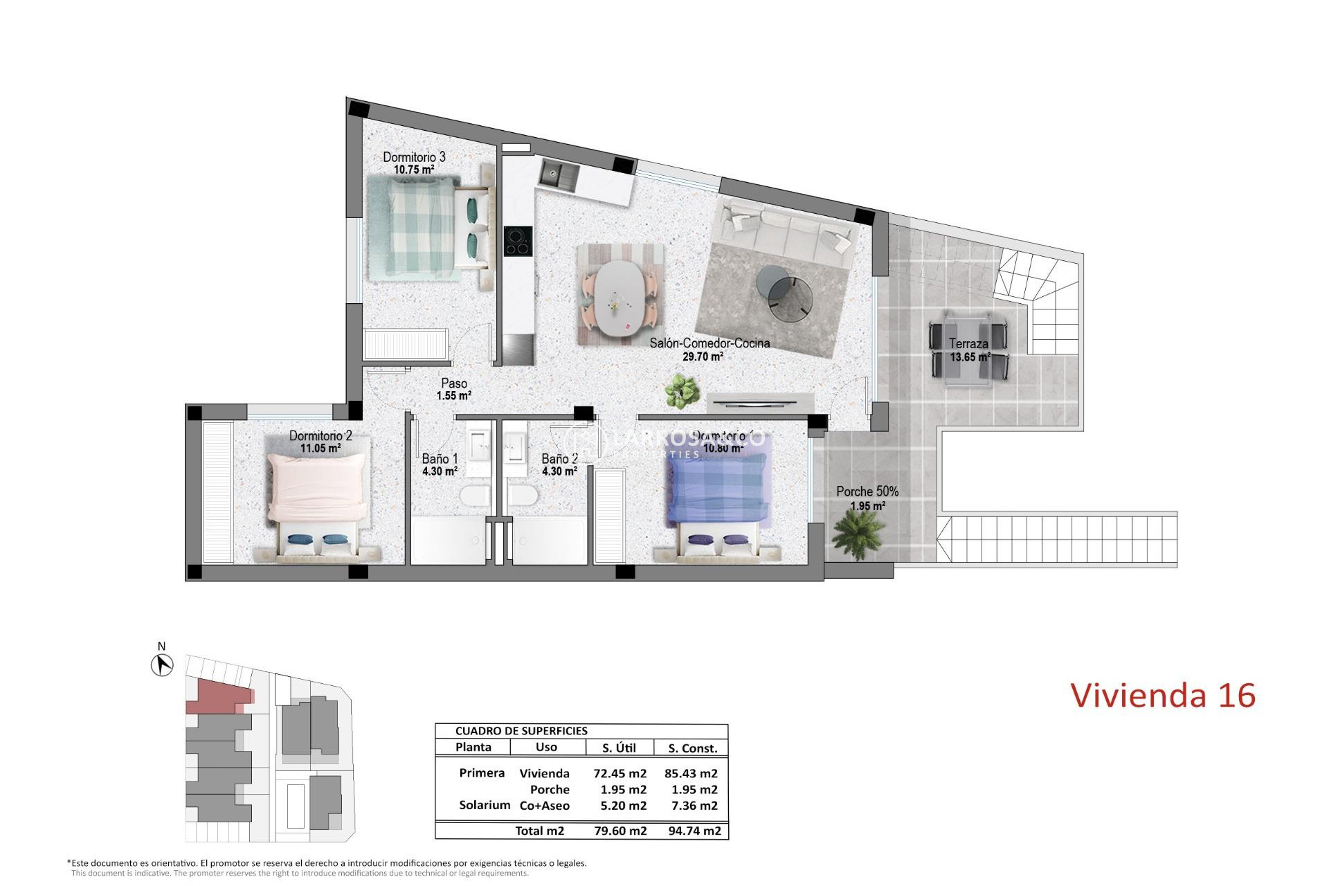 Nieuwbouw Woningen - Bungalow - Pilar de la Horadada - pueblo