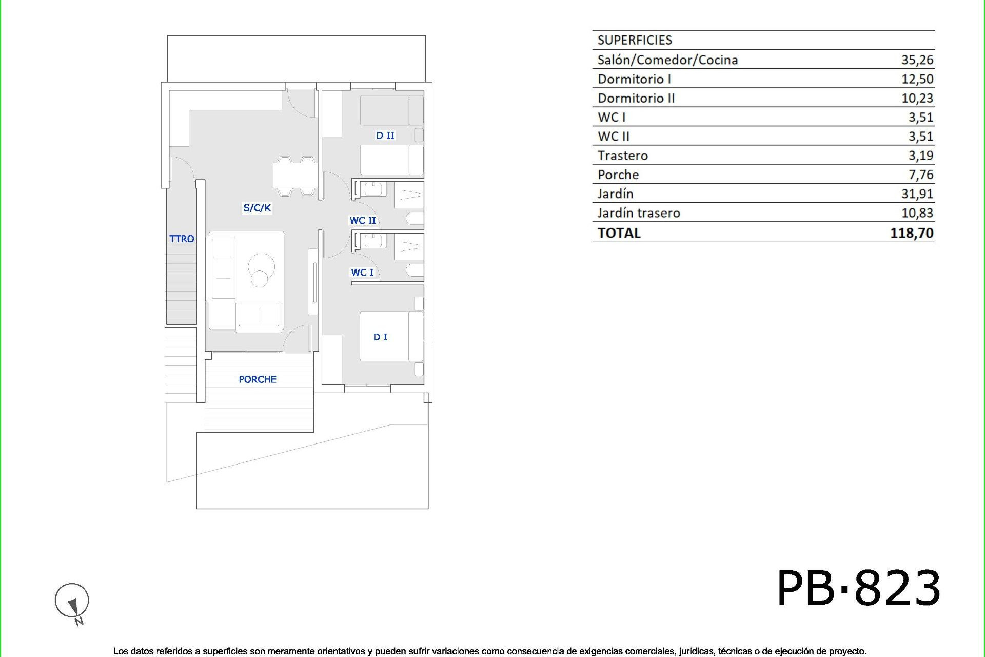 Nieuwbouw Woningen - Bungalow - San Miguel de Salinas - Pueblo
