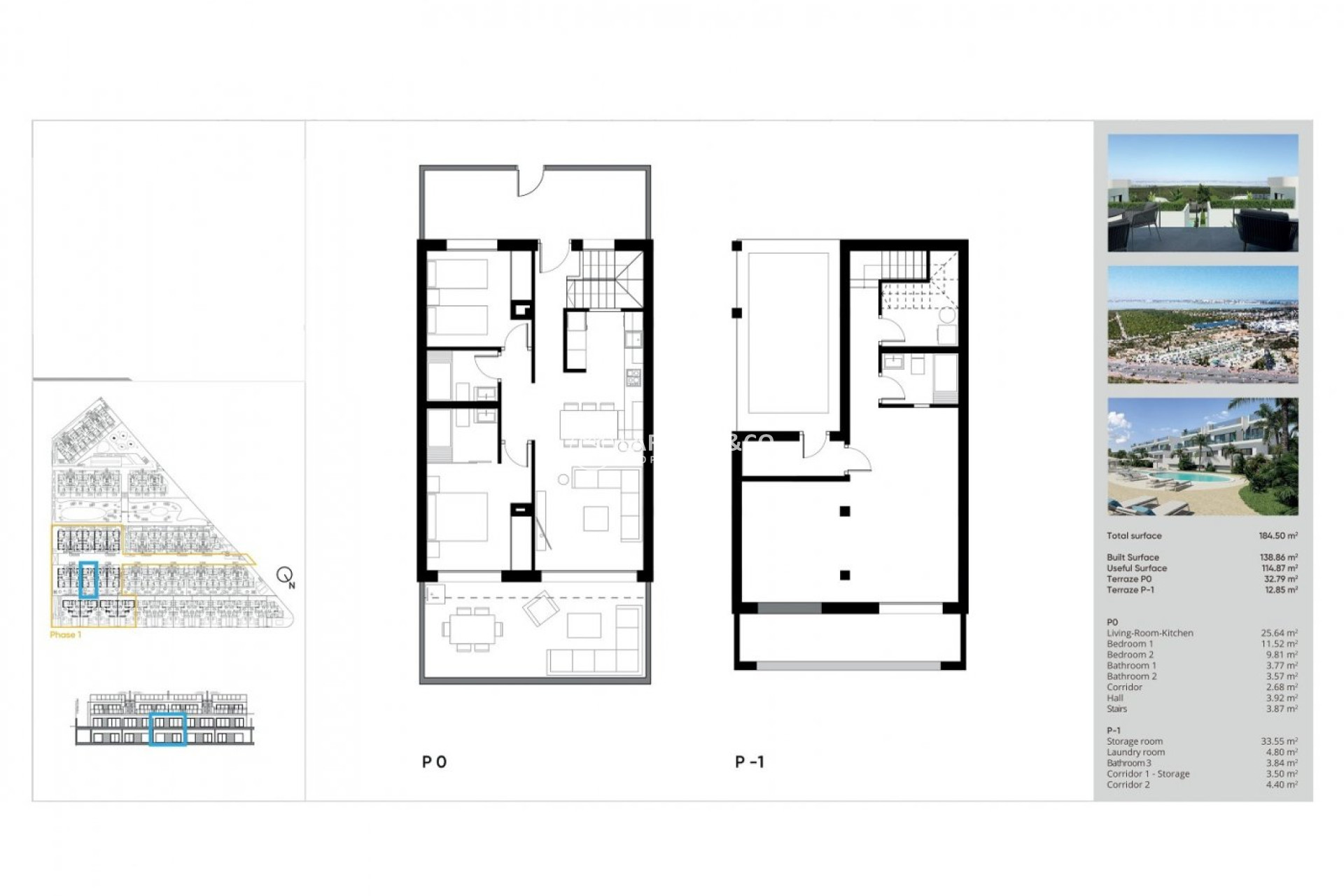 Nieuwbouw Woningen - Bungalow - Torrevieja - Lago jardin