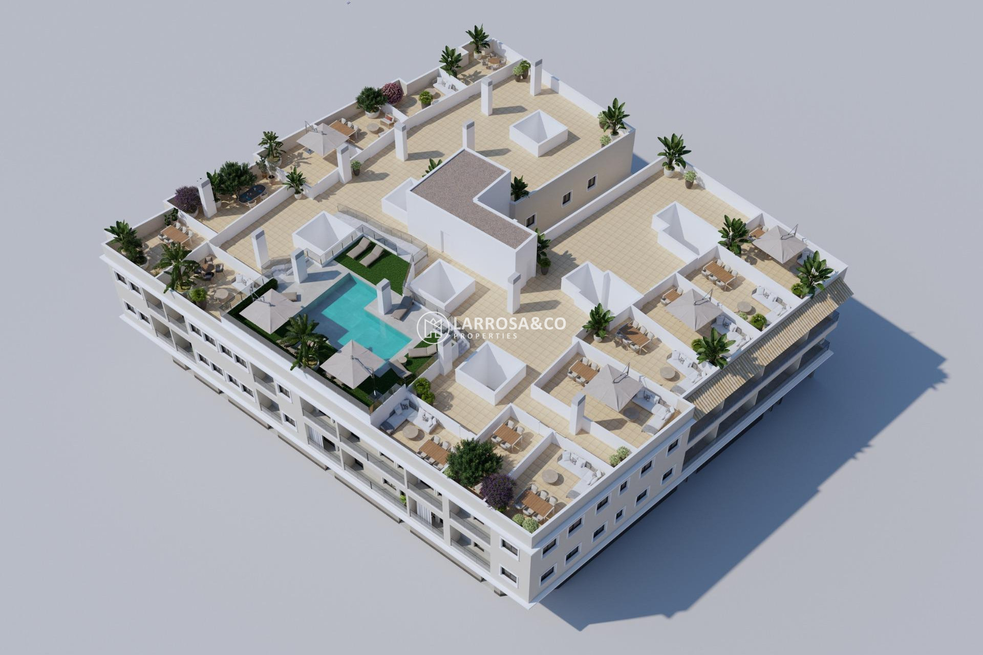 Nieuwbouw Woningen - Penthouse  - Algorfa - Pueblo