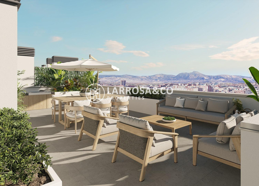 Nieuwbouw Woningen - Penthouse  - Alicante - Pau Ii