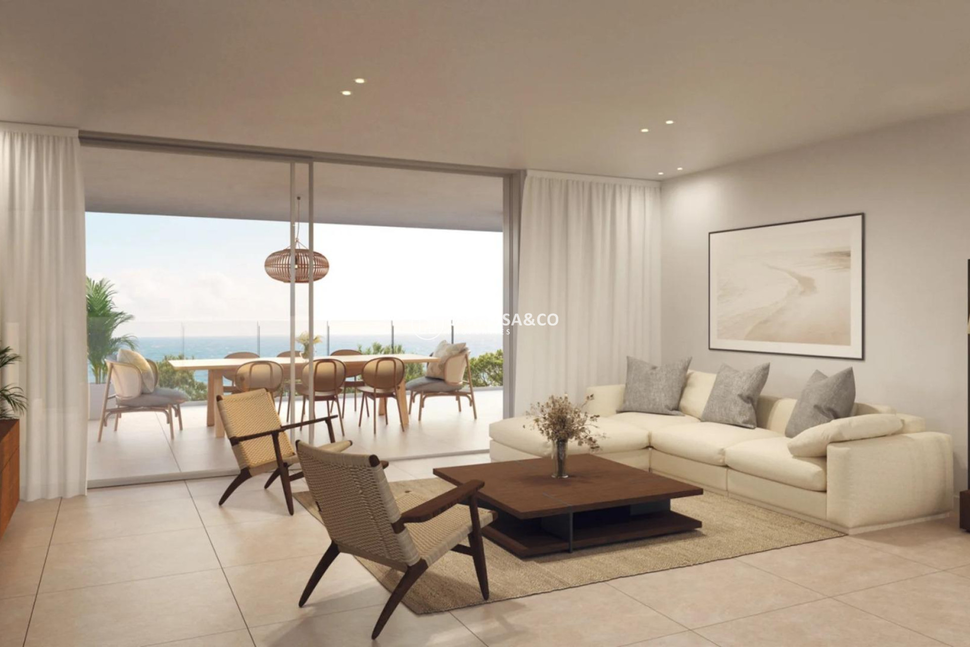 Nieuwbouw Woningen - Penthouse  - Arenal d´en Castell - pueblo