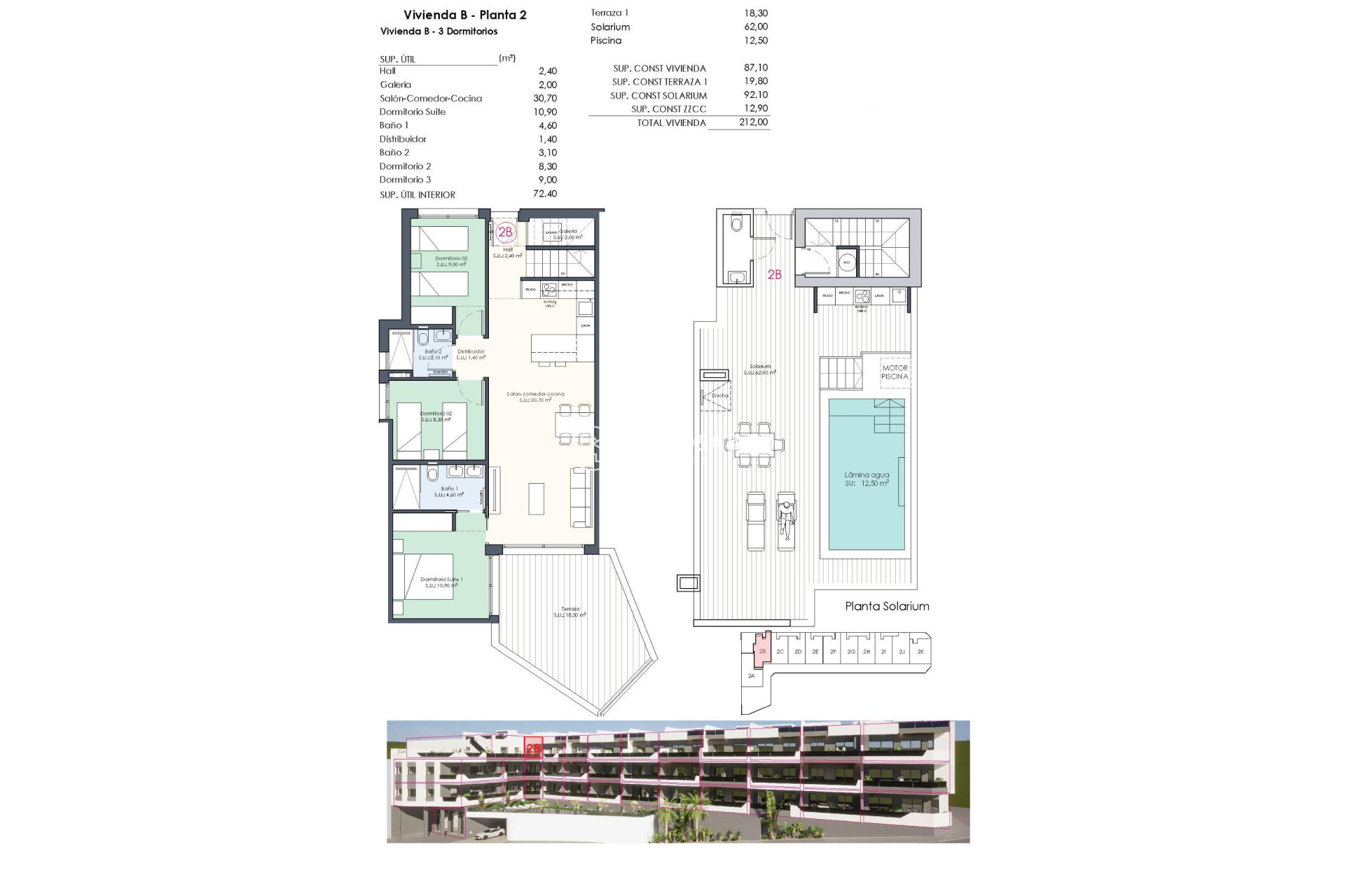 Nieuwbouw Woningen - Penthouse  - Benijofar - Pueblo