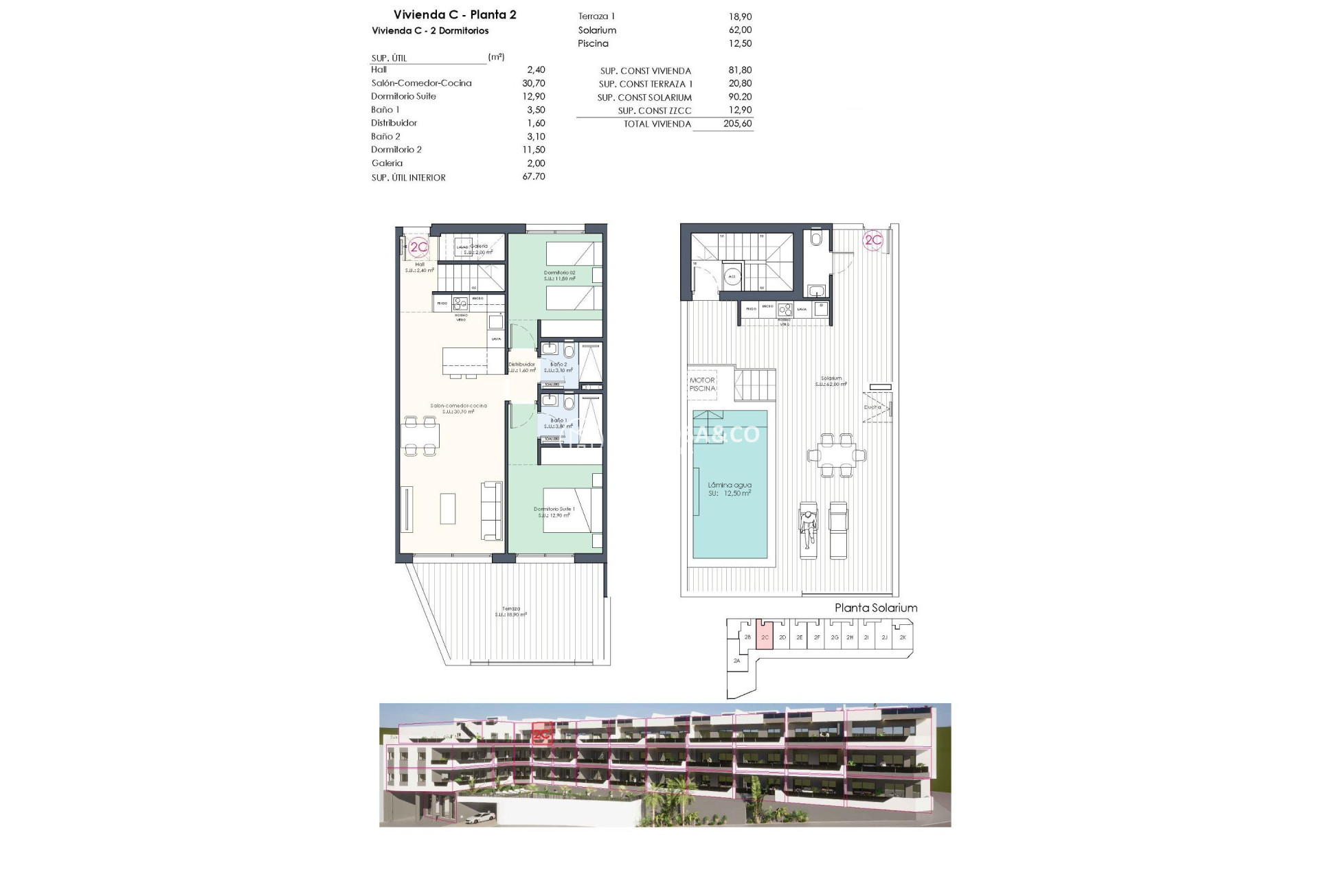 Nieuwbouw Woningen - Penthouse  - Benijofar - Pueblo