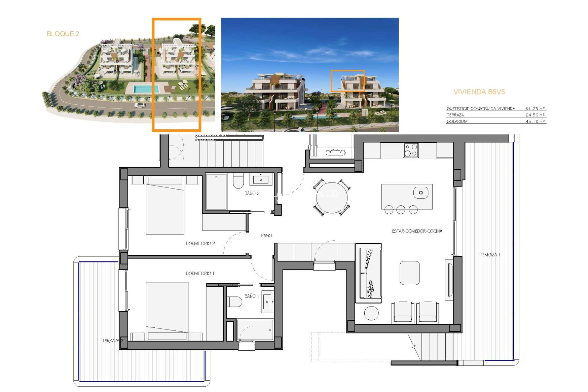 Nieuwbouw Woningen - Penthouse  - Fuente Álamo - Hacienda del Alamo