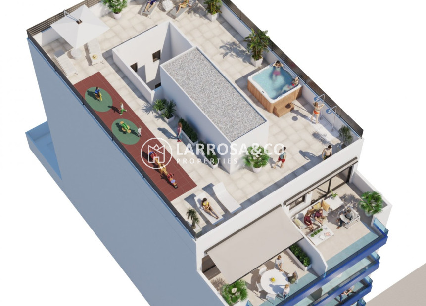Nieuwbouw Woningen - Penthouse  - Guardamar del Segura - Pueblo