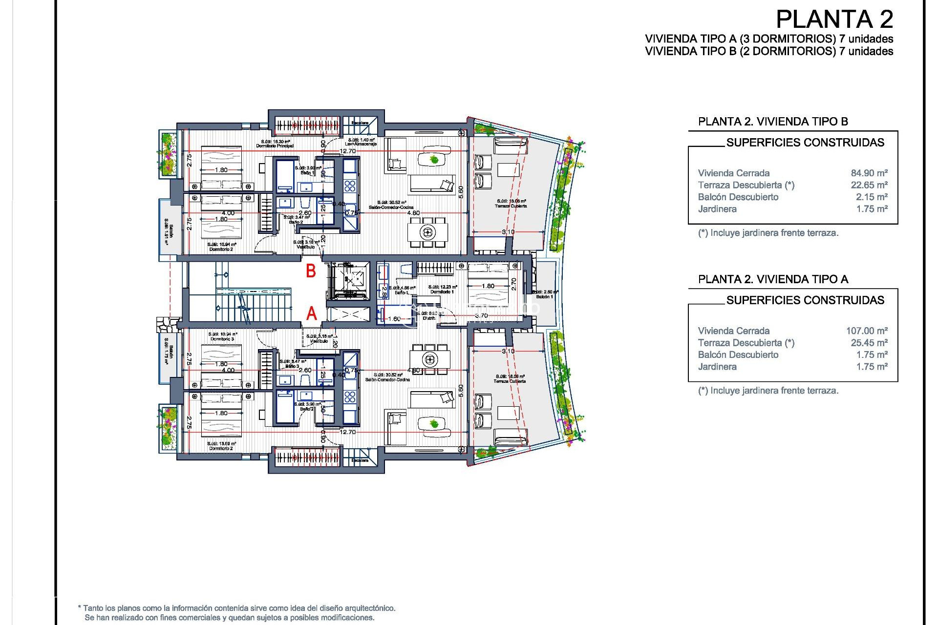 Nieuwbouw Woningen - Penthouse  - La Manga Club