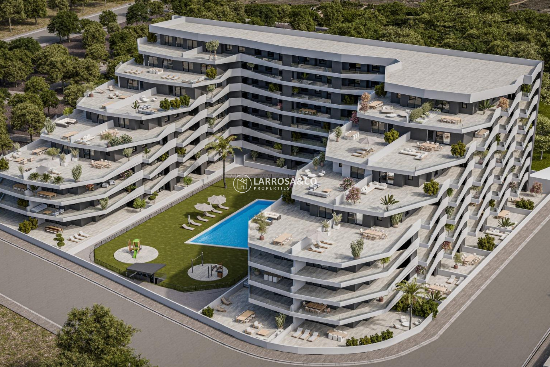 Nieuwbouw Woningen - Penthouse  - San Miguel de Salinas - Pueblo