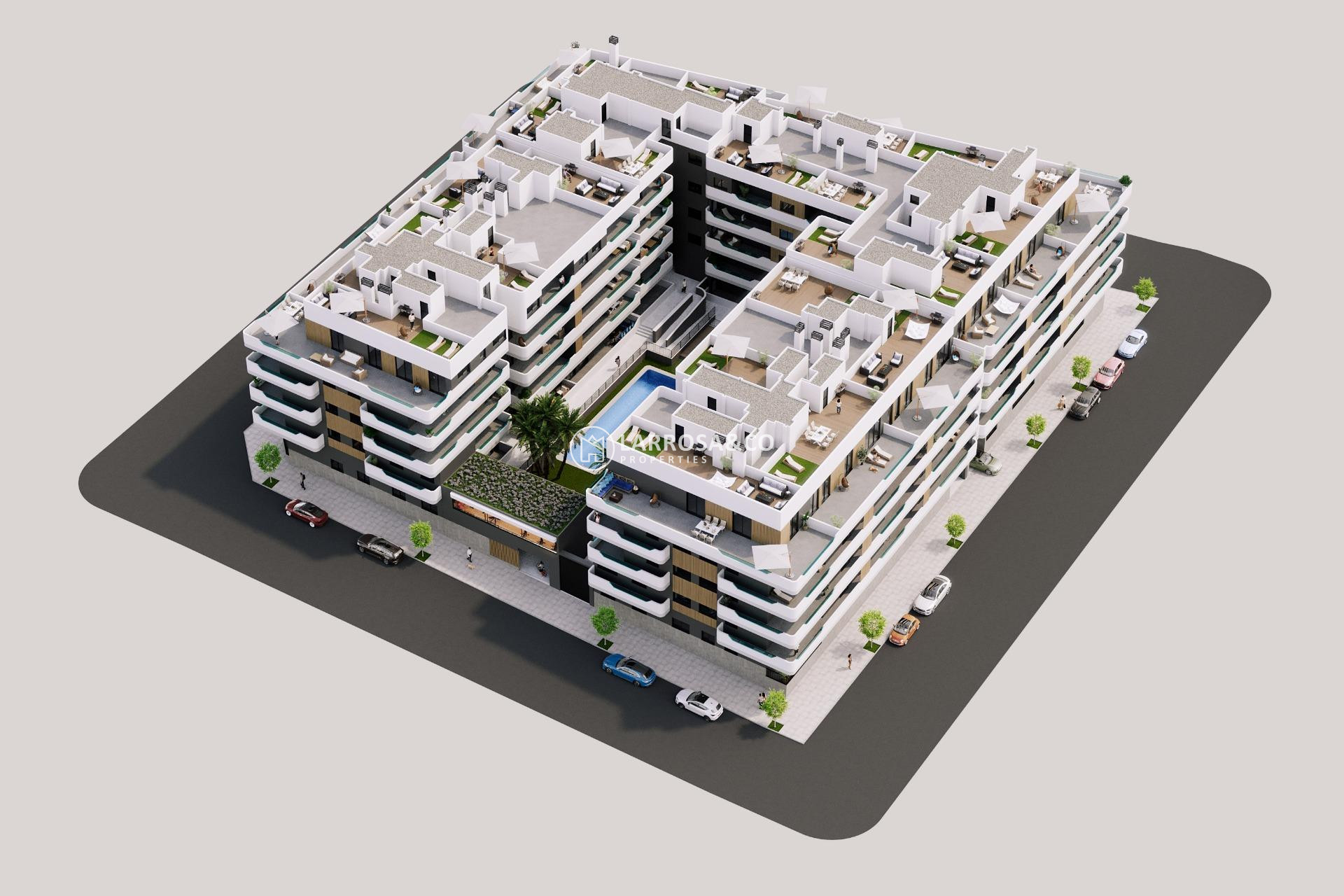 Nieuwbouw Woningen - Penthouse  - Santa Pola - Eroski