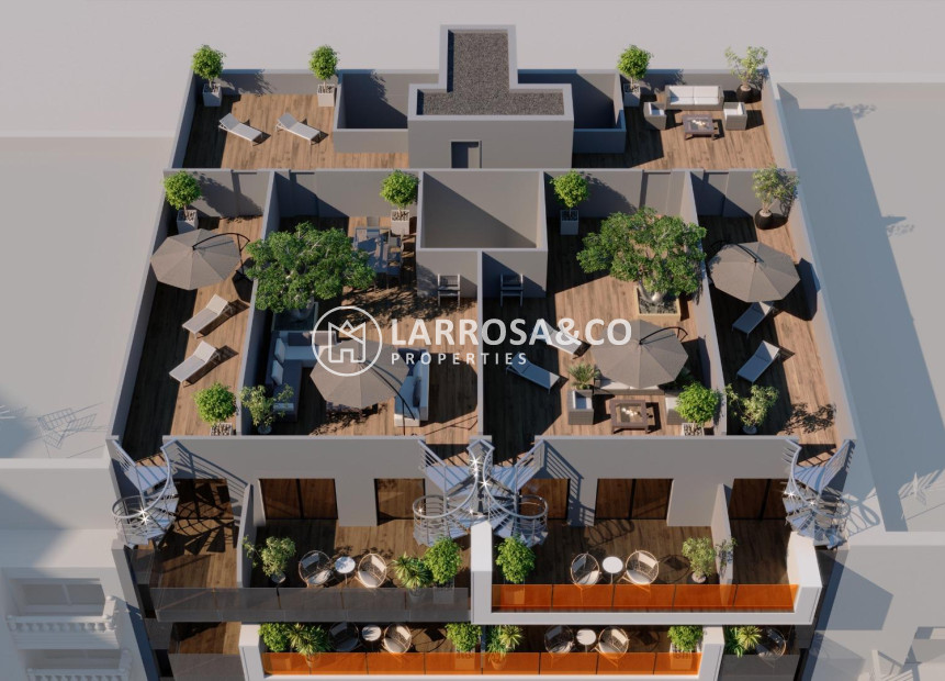 Nieuwbouw Woningen - Penthouse  - Torrevieja - Centro