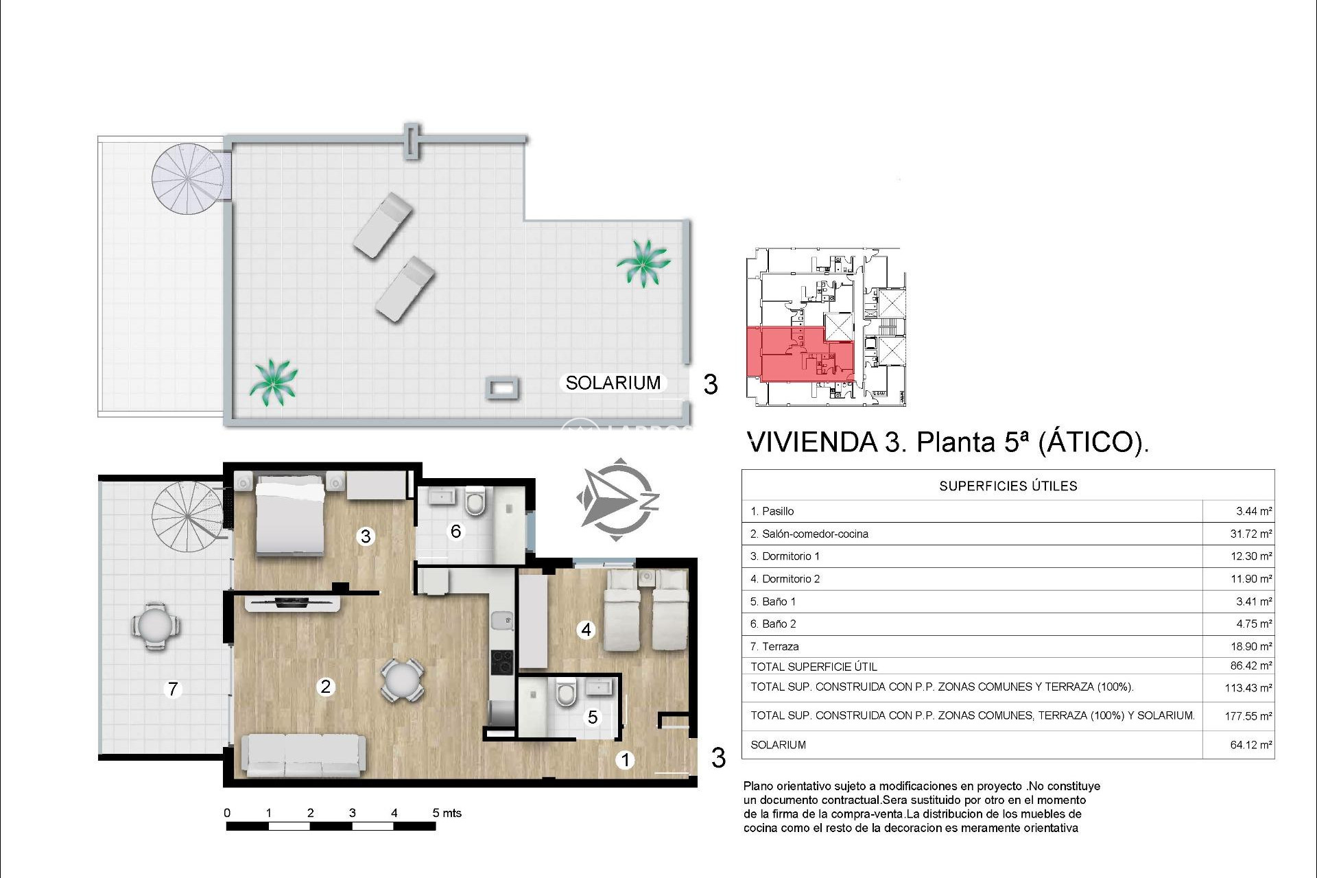 Nieuwbouw Woningen - Penthouse  - Torrevieja - Centro