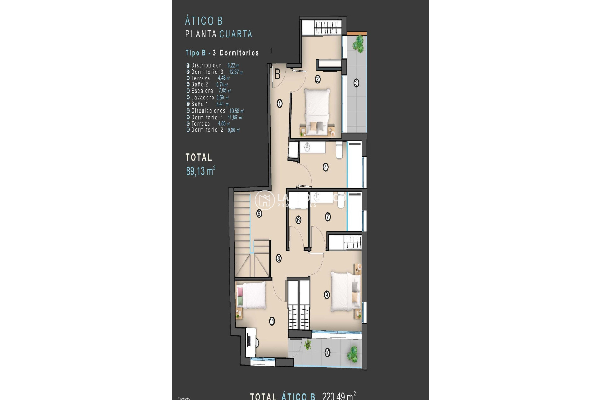 Nieuwbouw Woningen - Penthouse  - Torrevieja - Centro