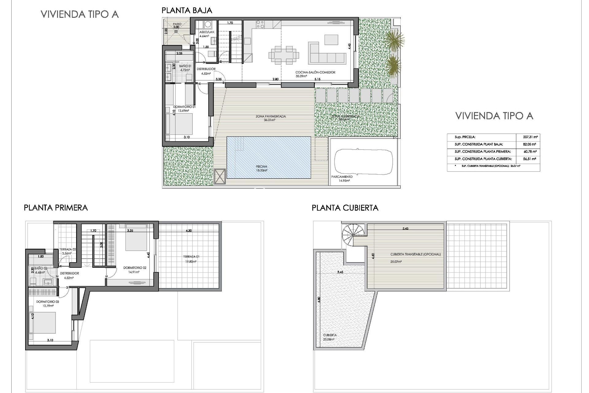 Nieuwbouw Woningen - Semi-detached house - Bigastro - Loma Alta