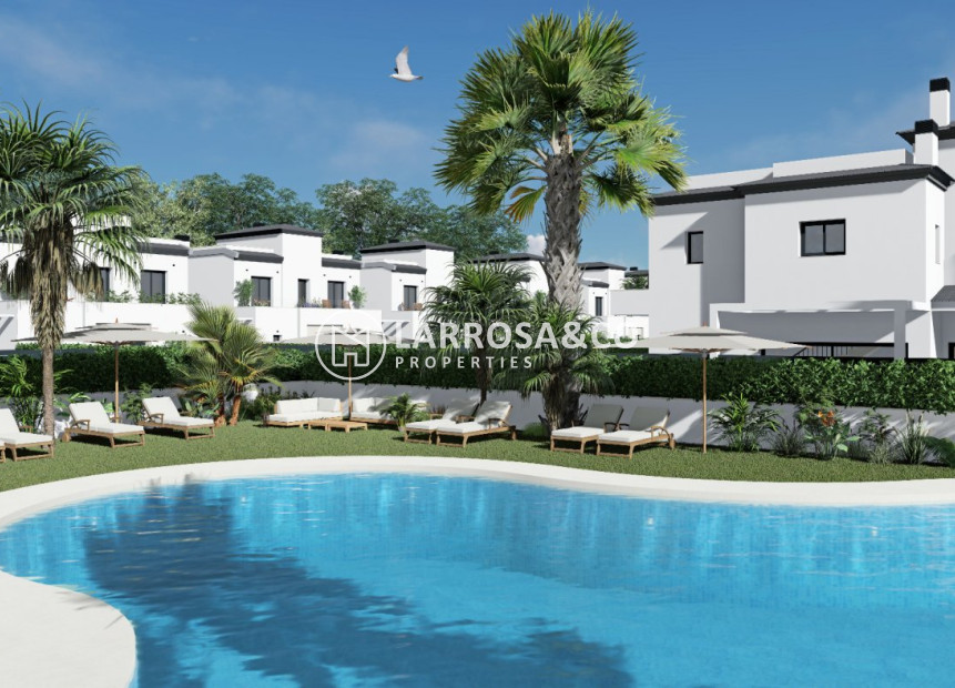 Nieuwbouw Woningen - Semi-detached house - Gran Alacant - Centro comercial ga