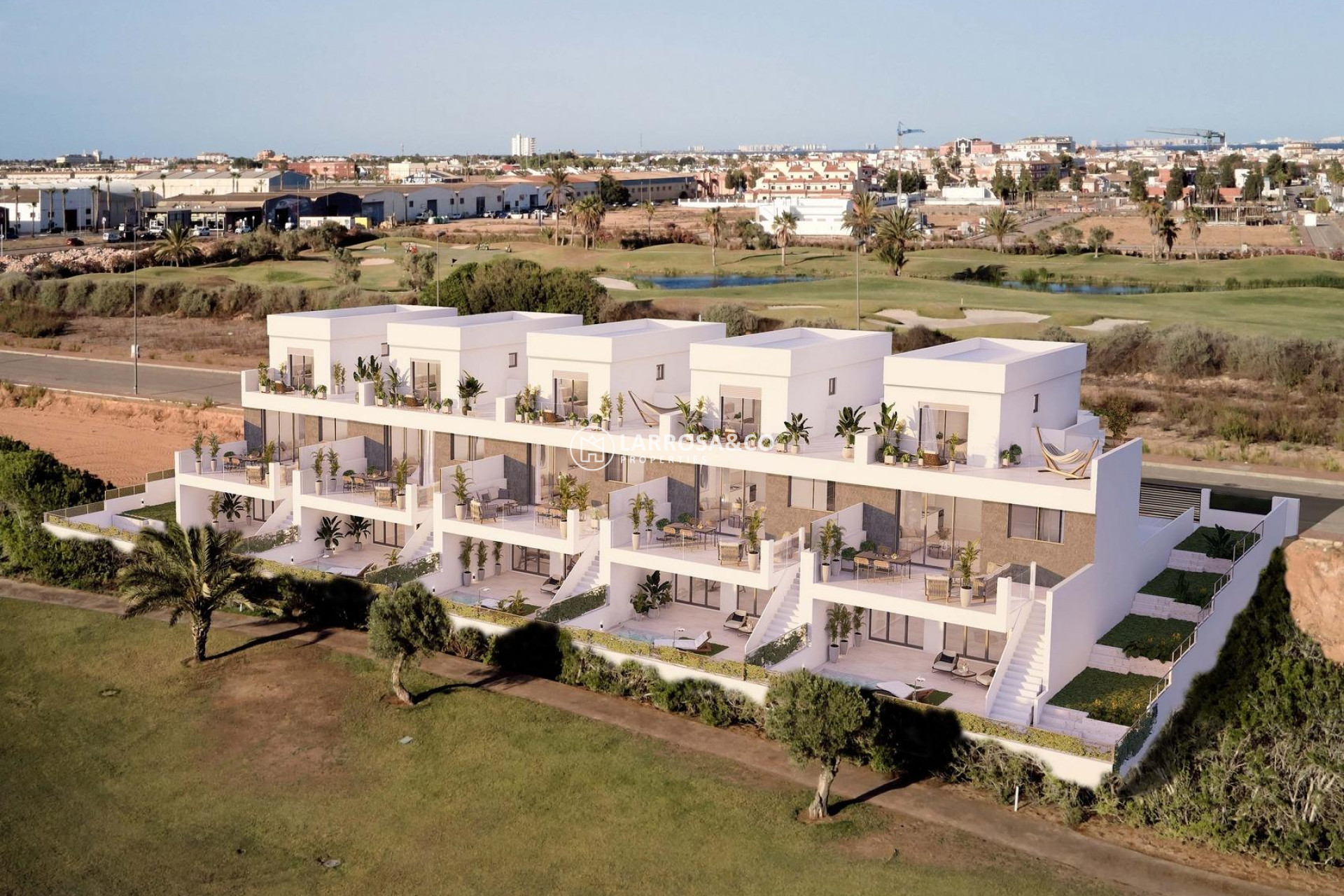 Nieuwbouw Woningen - Semi-detached house - Los Alcázares - Serena Golf