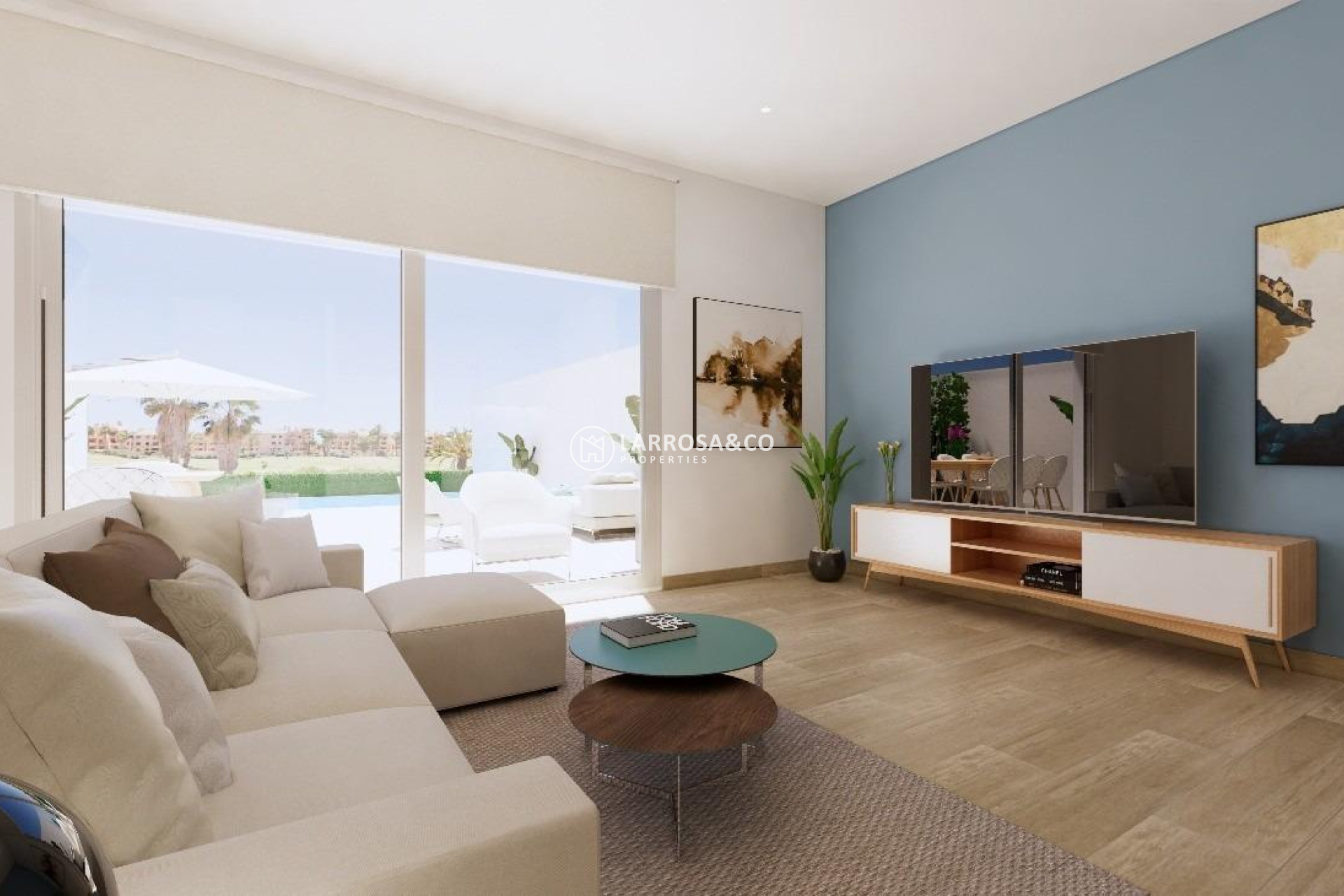 Nieuwbouw Woningen - Semi-detached house - Los Alcázares - Serena Golf