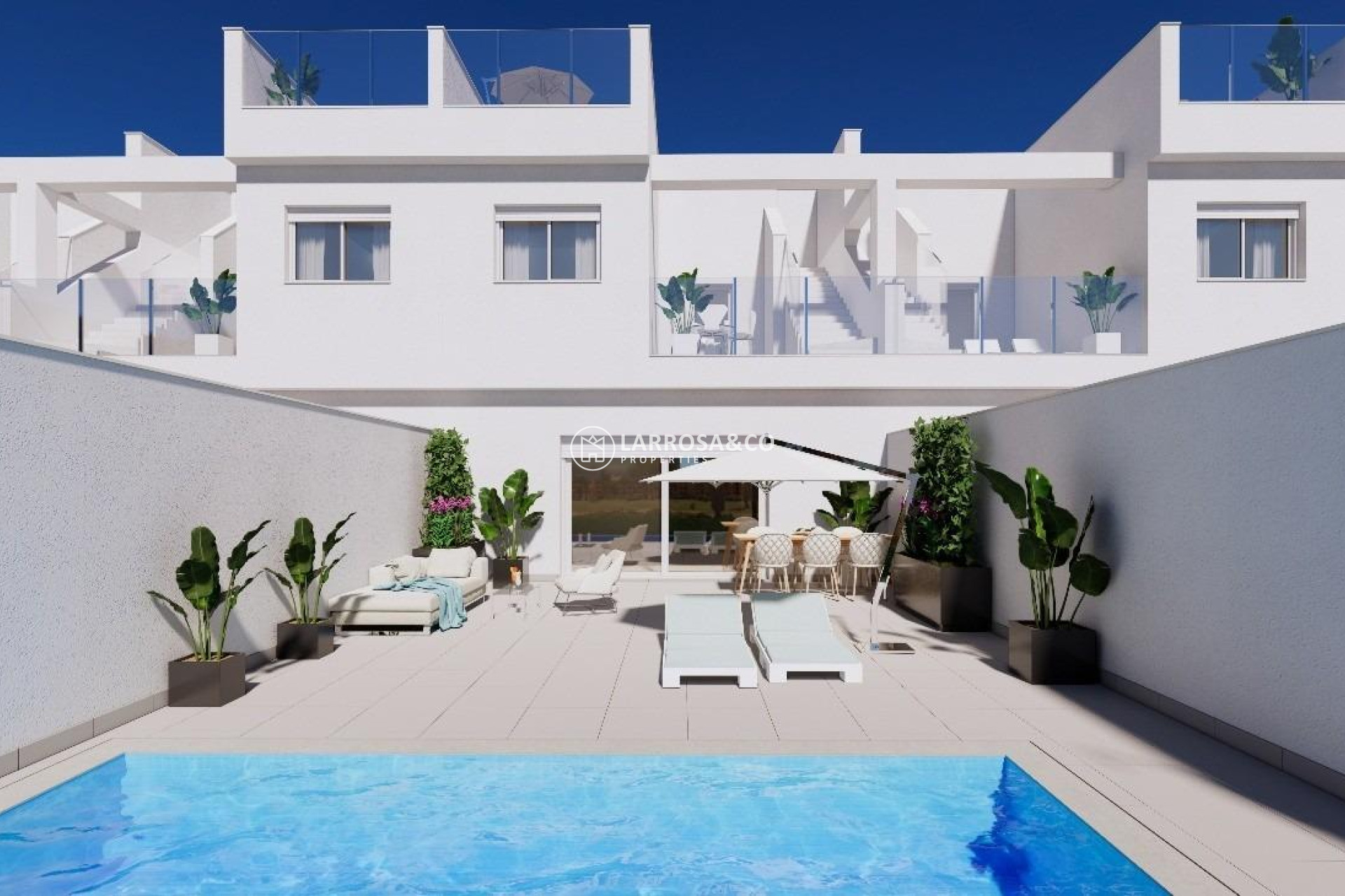 Nieuwbouw Woningen - Semi-detached house - Los Alcázares - Serena Golf