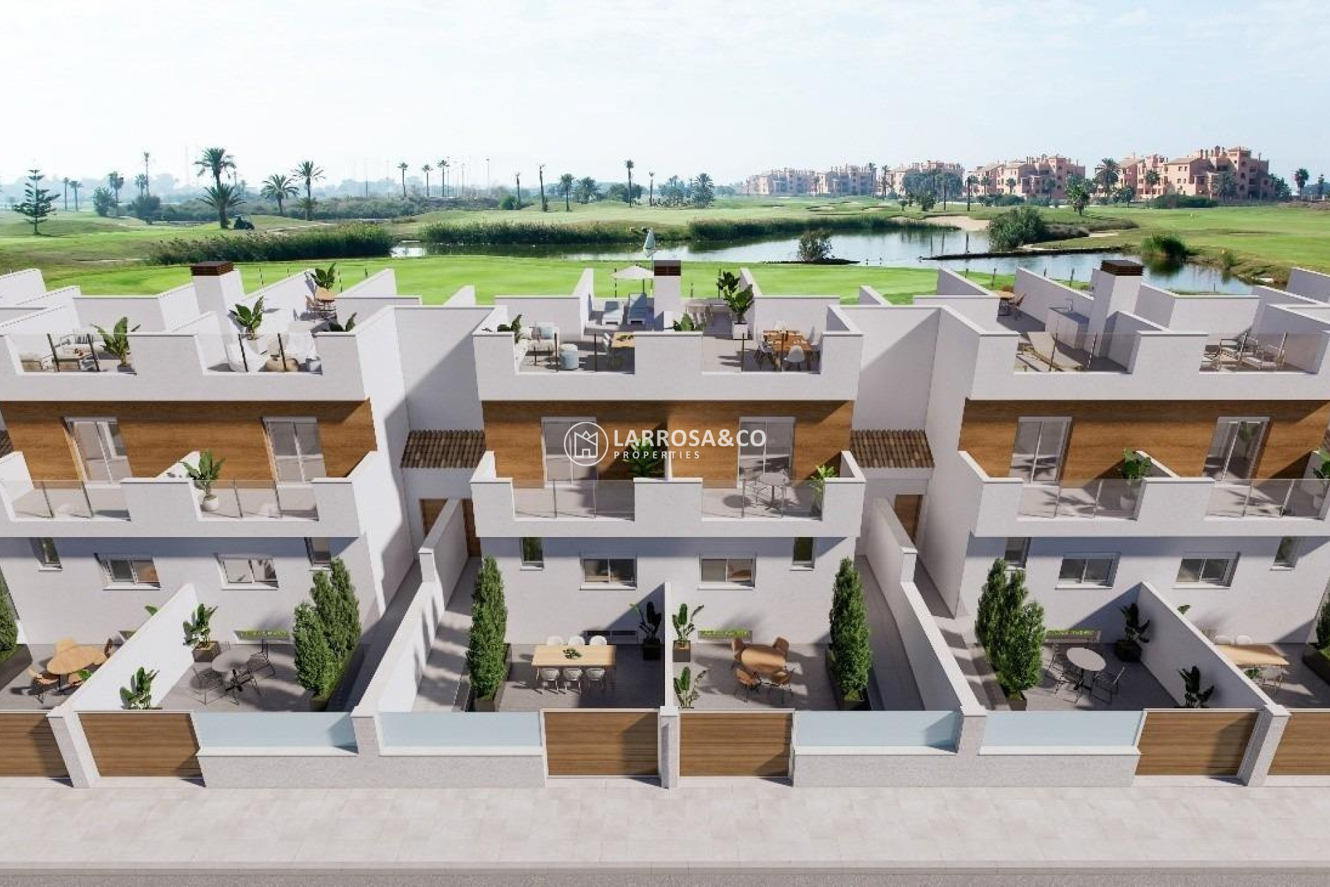 Nieuwbouw Woningen - Semi-detached house - Los Alcázares - Serena Golf