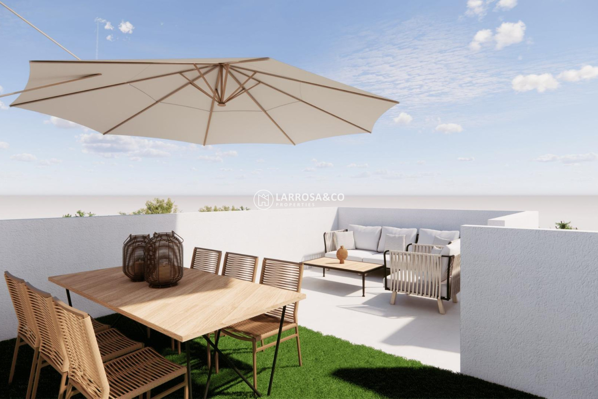 Nieuwbouw Woningen - Semi-detached house - Pilar de la Horadada - Barrio los Segundas