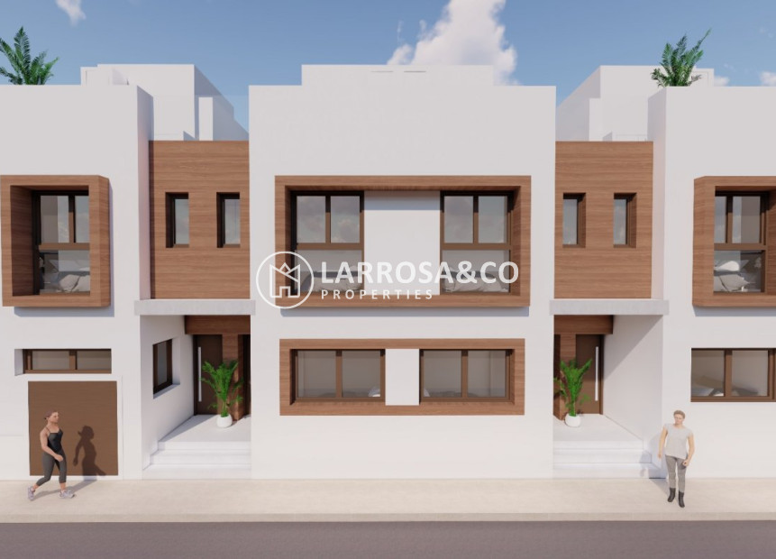 Nieuwbouw Woningen - Semi-detached house - San Javier - pueblo