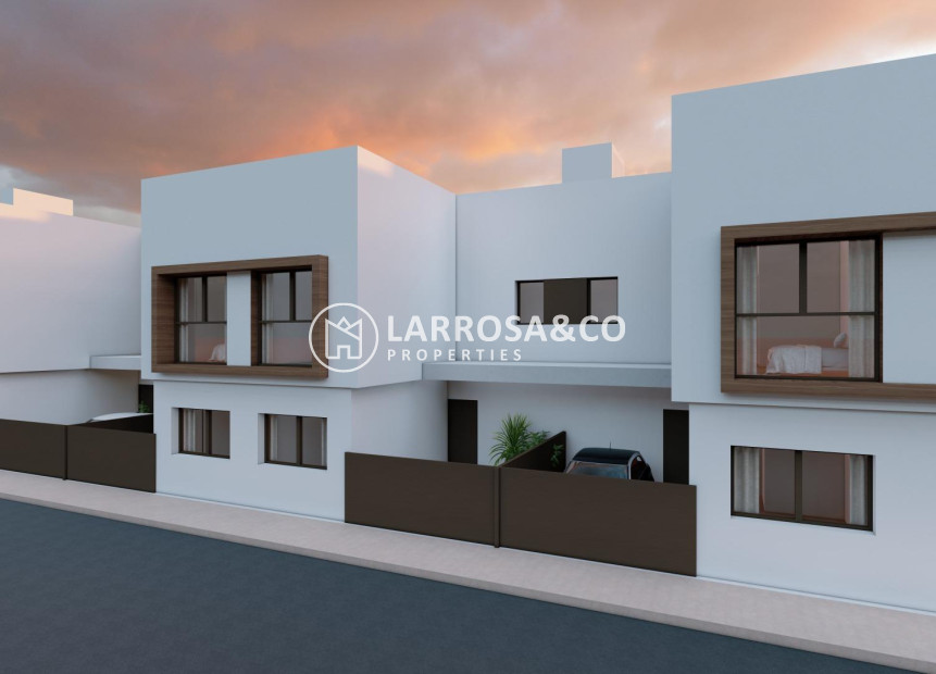 Nieuwbouw Woningen - Semi-detached house - San Javier - pueblo