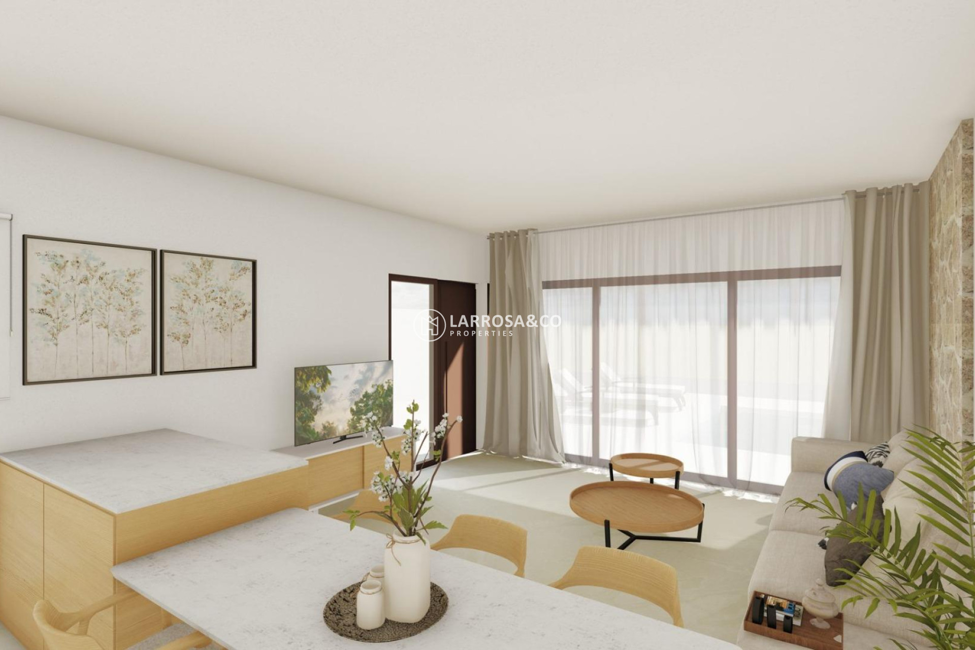 Nieuwbouw Woningen - Semi-detached house - San Javier - pueblo