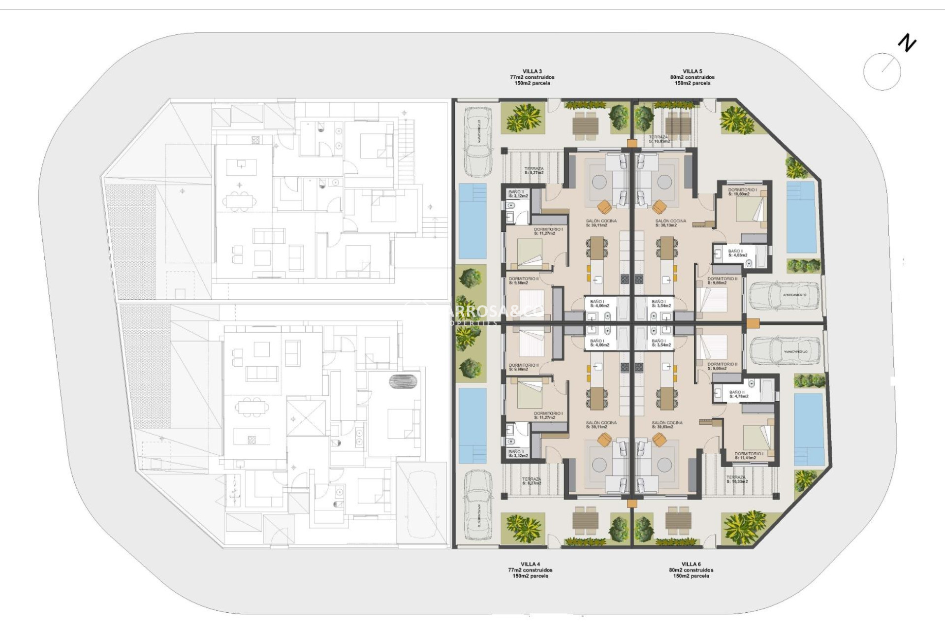 Nieuwbouw Woningen - Semi-detached house - Torre Pacheco - El Alba