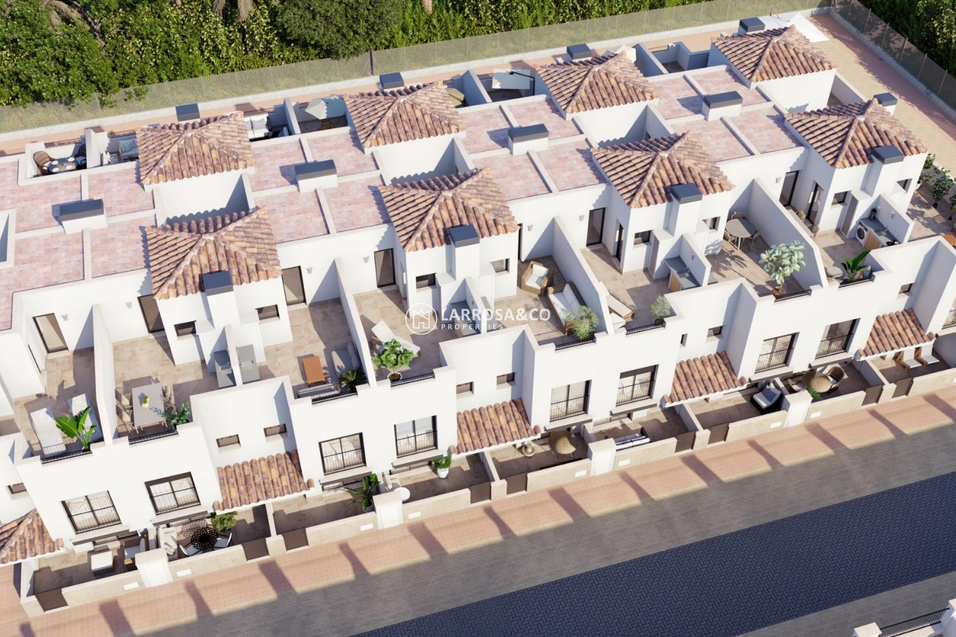 Nieuwbouw Woningen - Semi-detached house - Torre Pacheco - Santa Rosalia pueblo