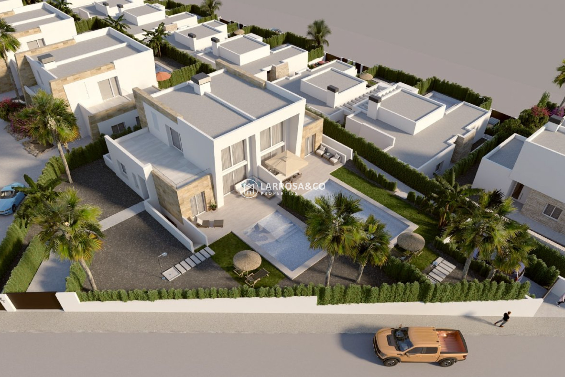 Nieuwbouw Woningen - Villa - Algorfa - La Finca Golf Resort