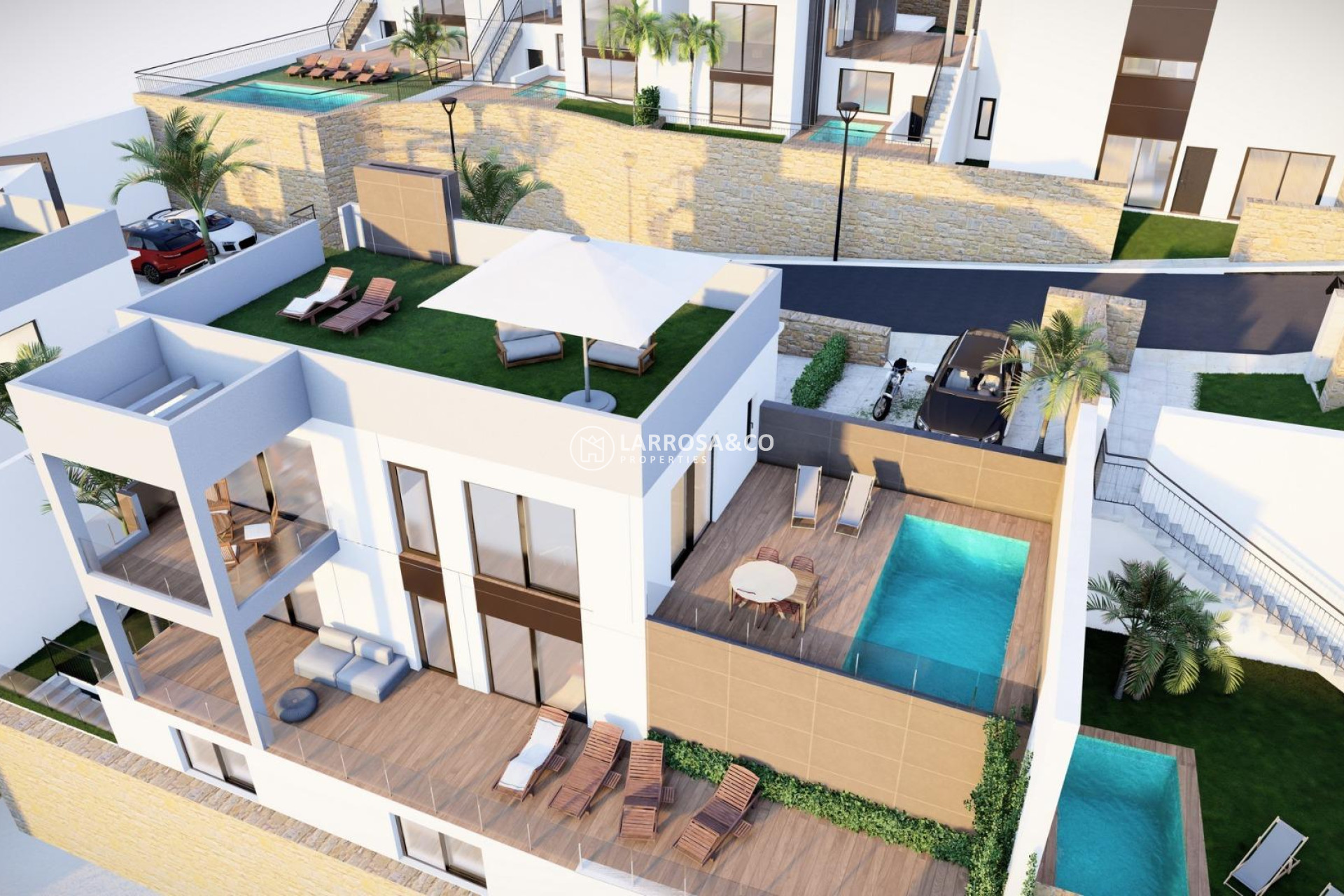 Nieuwbouw Woningen - Villa - Algorfa - La Finca Golf Resort