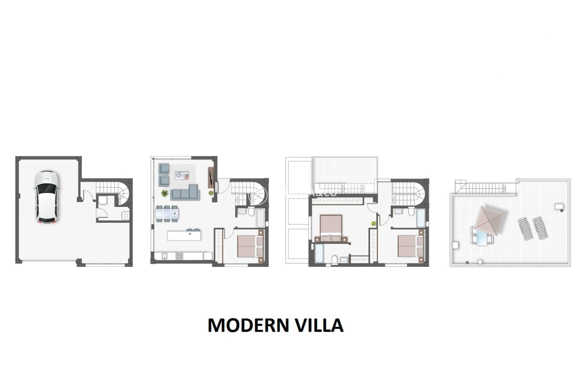 Nieuwbouw Woningen - Villa - Algorfa