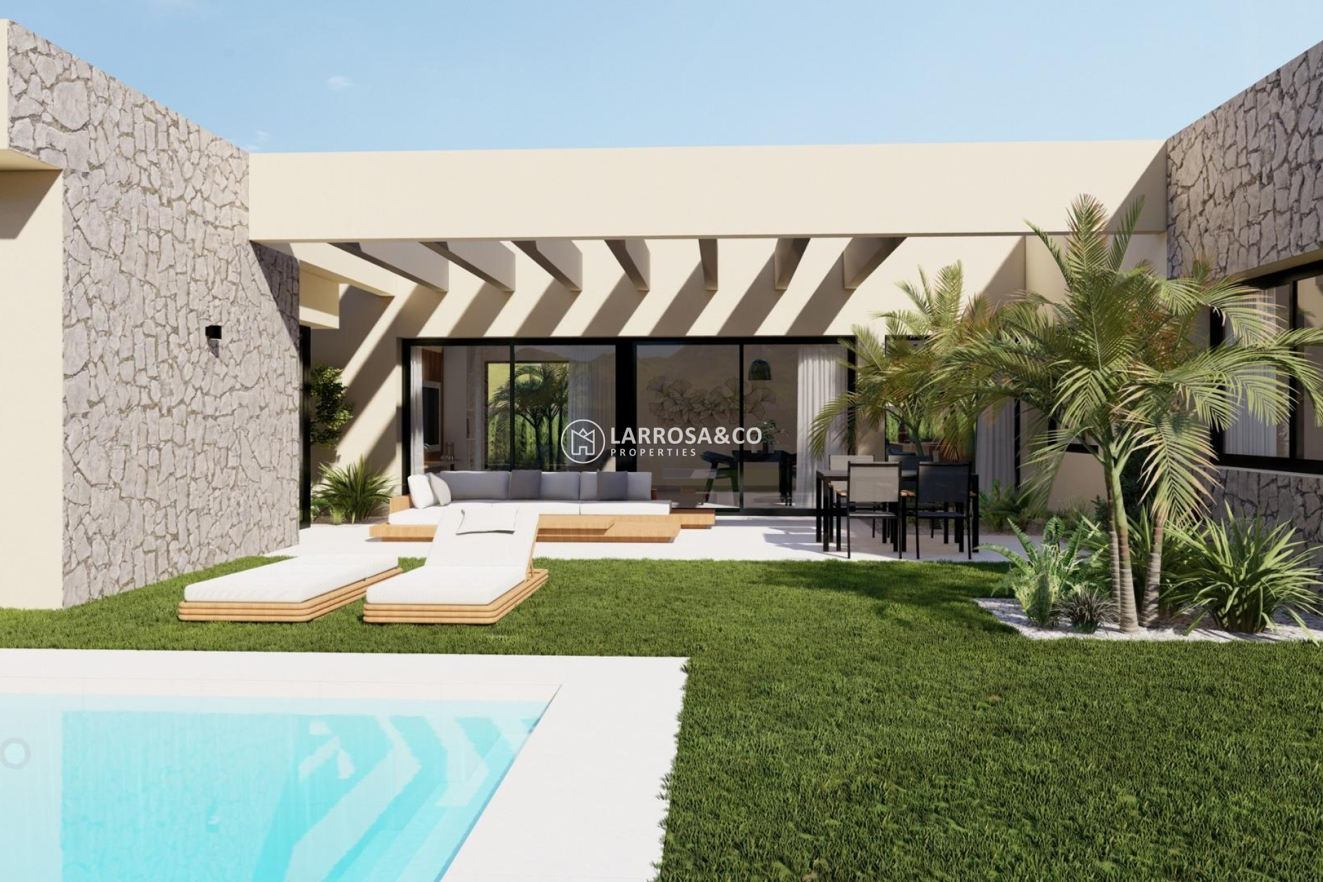 Nieuwbouw Woningen - Villa - BAÑOS Y MENDIGO - Altaona Golf