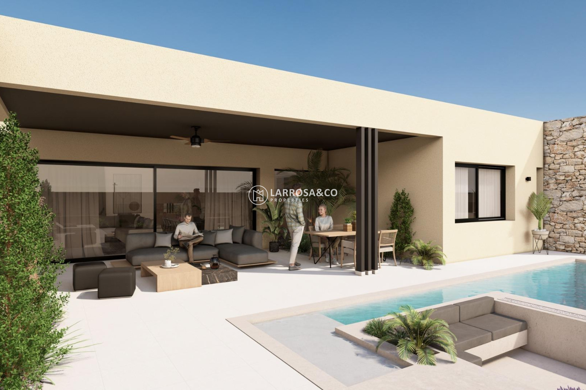 Nieuwbouw Woningen - Villa - BAÑOS Y MENDIGO - Altaona Golf