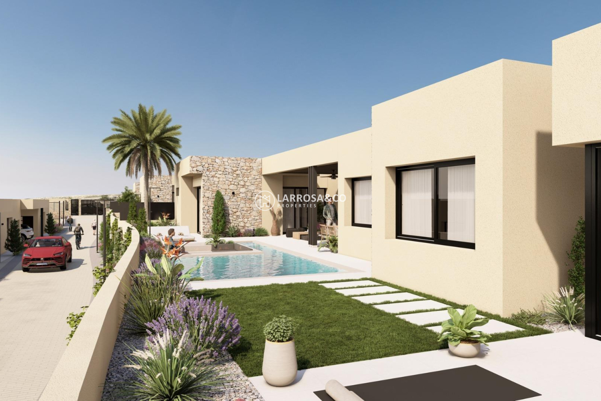 Nieuwbouw Woningen - Villa - BAÑOS Y MENDIGO - Altaona Golf