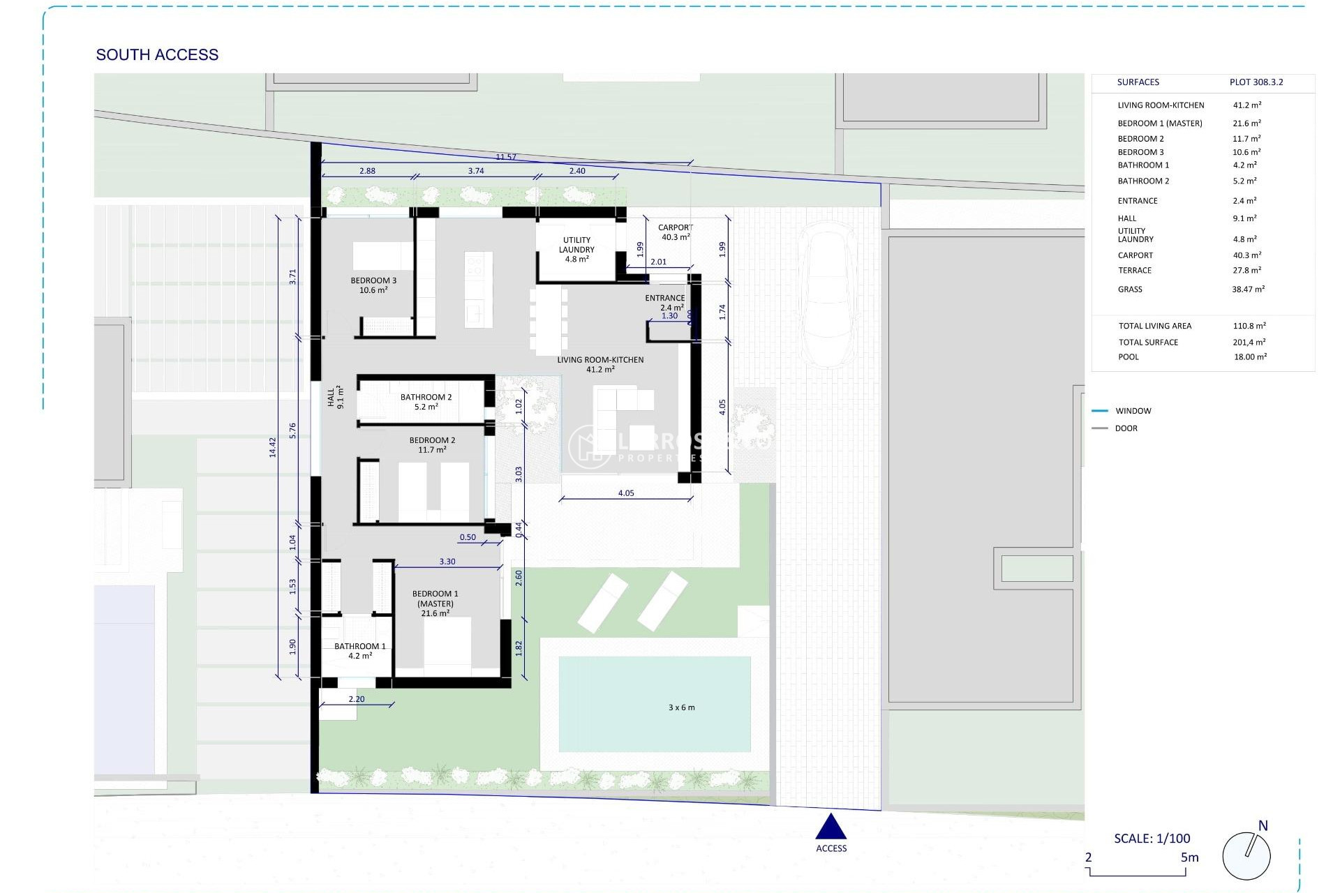 Nieuwbouw Woningen - Villa - BAÑOS Y MENDIGO - Altaona Golf