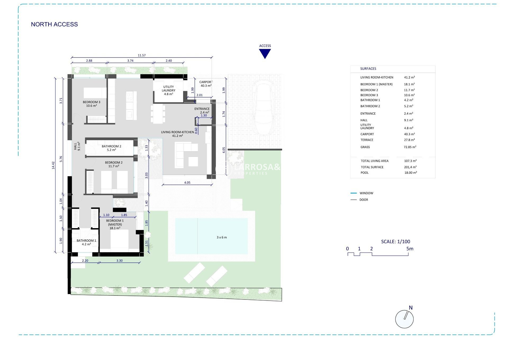 Nieuwbouw Woningen - Villa - BAÑOS Y MENDIGO - Altaona Golf