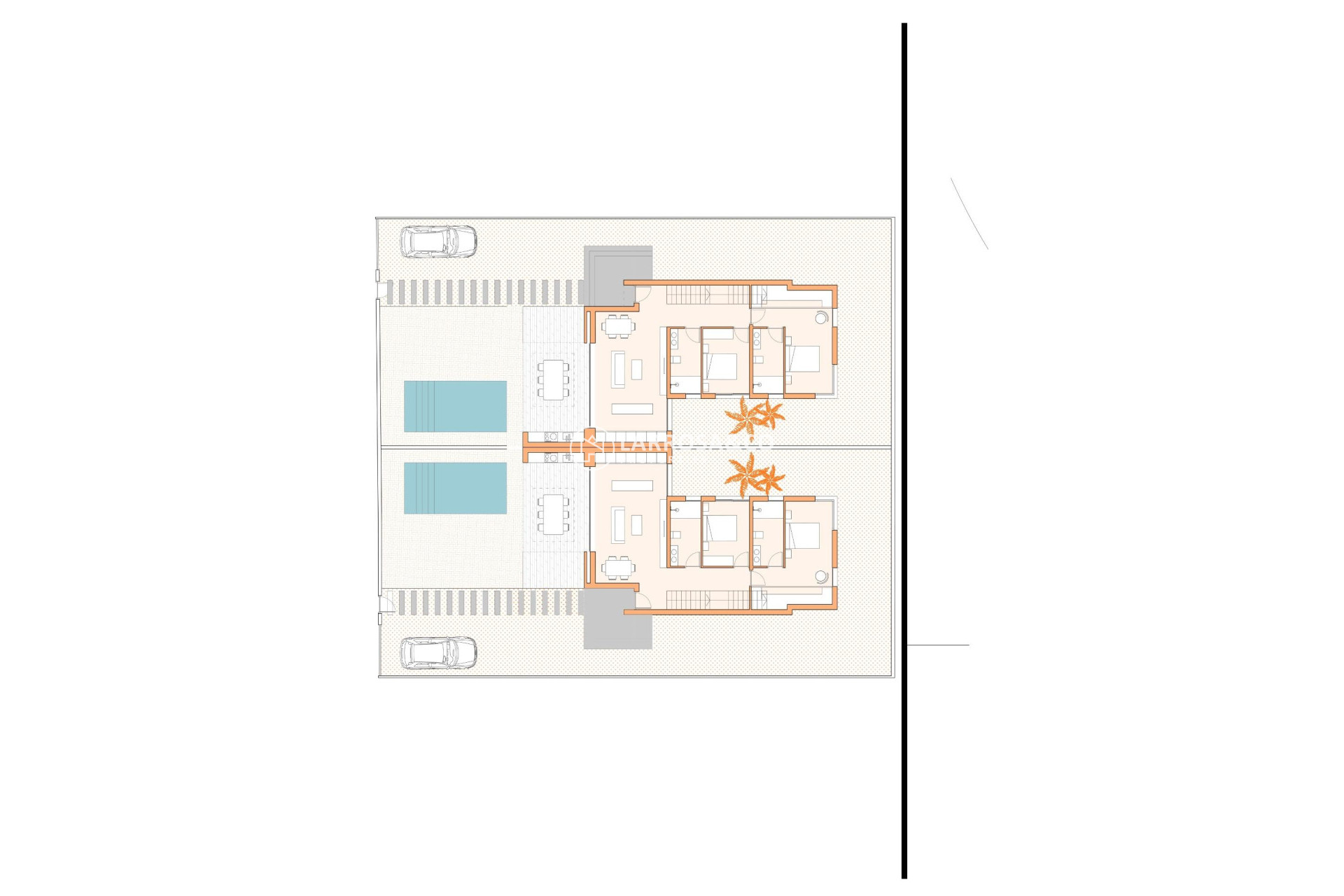 Nieuwbouw Woningen - Villa - BAÑOS Y MENDIGO - Altaona Golf